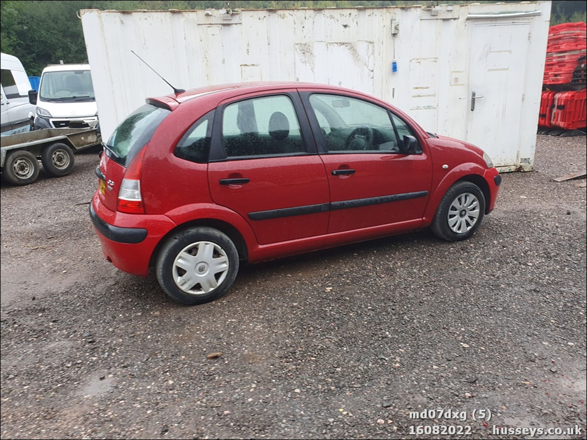 07/07 CITROEN C3 AIRPLAY+ - 1124cc 5dr Hatchback (Red, 99k) - Image 5 of 30