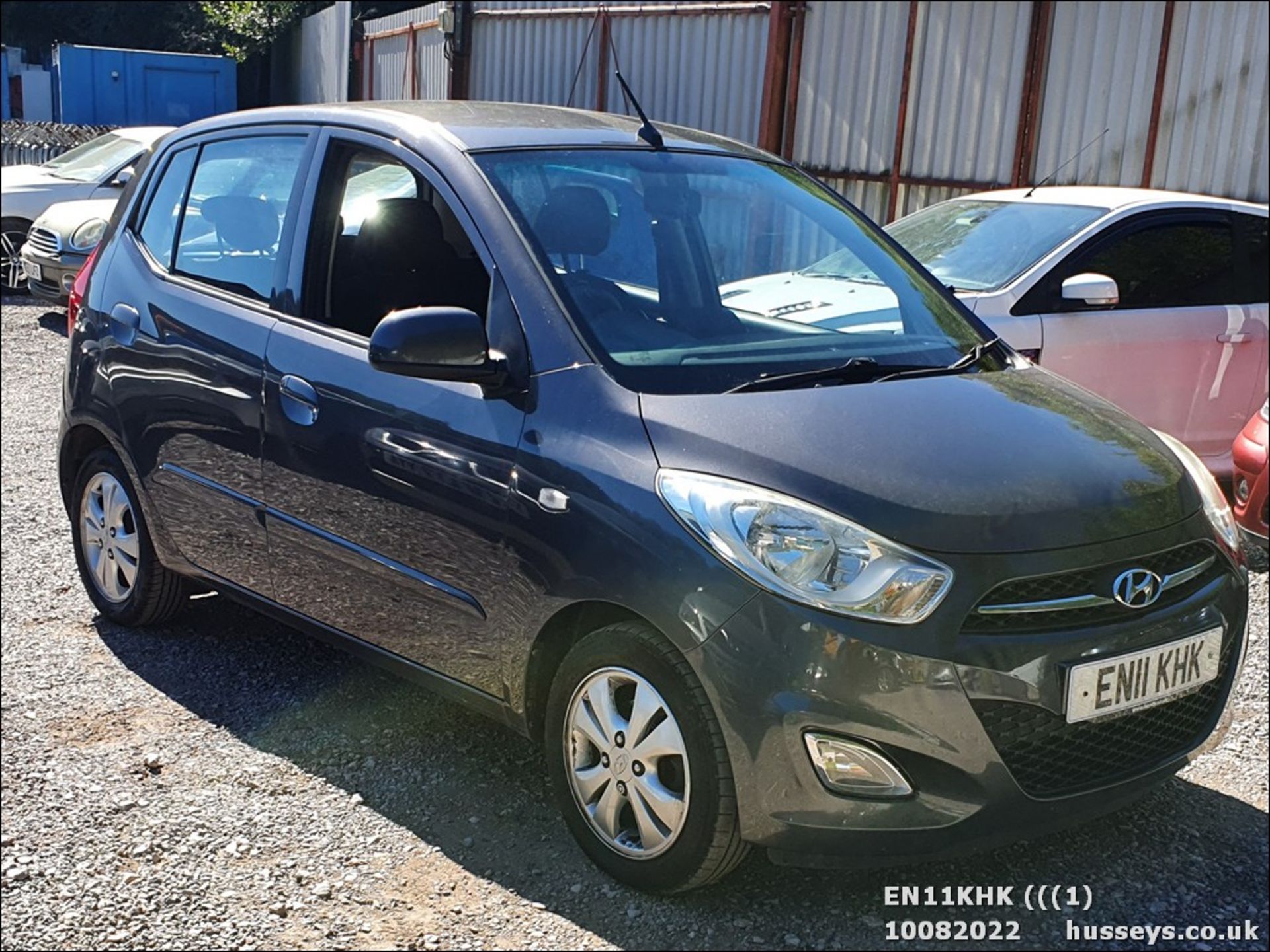 11/11 HYUNDAI I10 ACTIVE - 1248cc 5dr Hatchback (Grey, 124k)