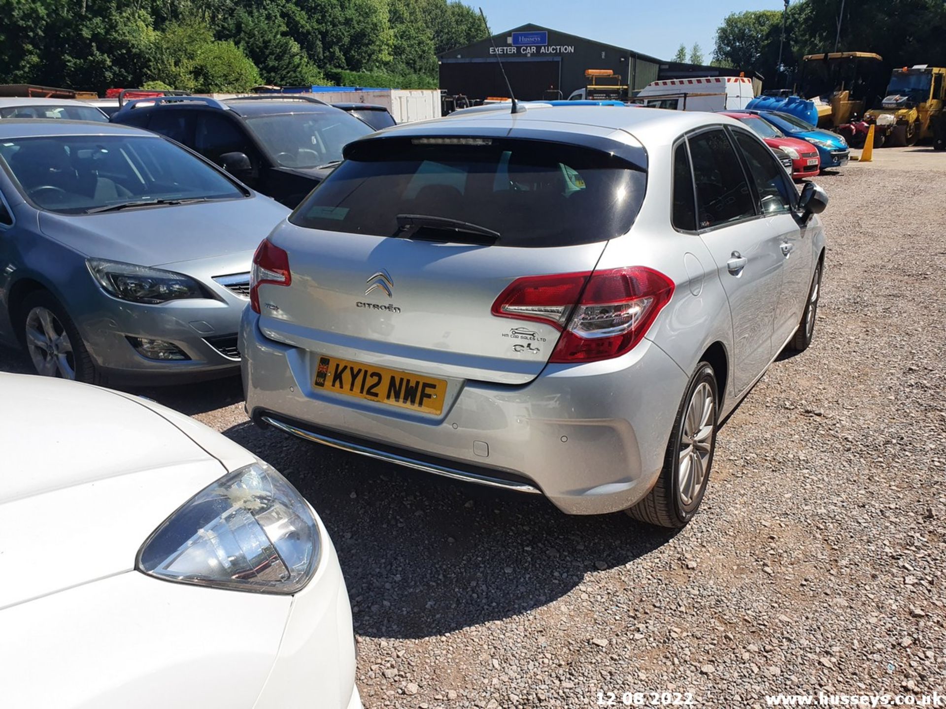 12/12 CITROEN C4 VTR+ HDI 91 - 1560cc 5dr Hatchback (Silver, 93k) - Image 13 of 27