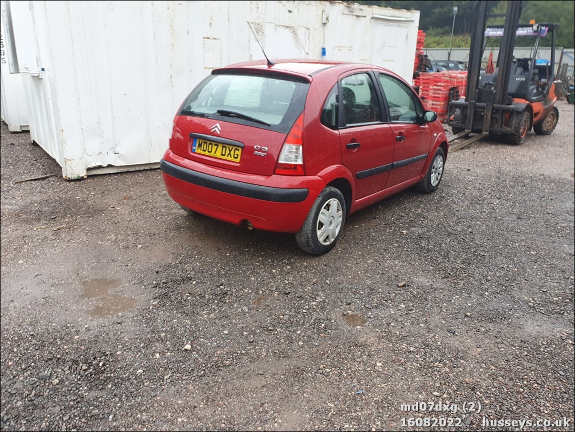 07/07 CITROEN C3 AIRPLAY+ - 1124cc 5dr Hatchback (Red, 99k) - Image 2 of 30