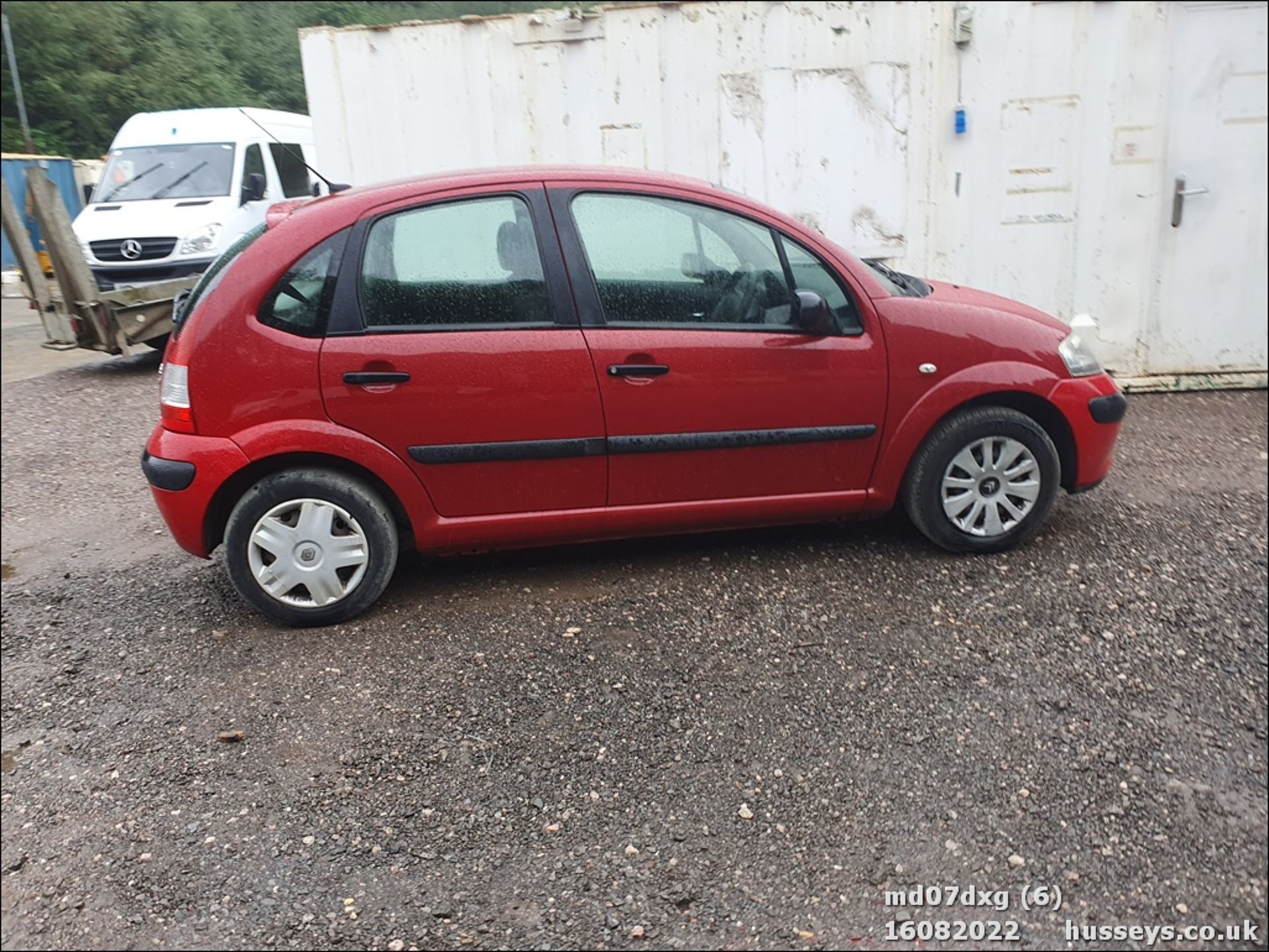 07/07 CITROEN C3 AIRPLAY+ - 1124cc 5dr Hatchback (Red, 99k) - Image 6 of 30