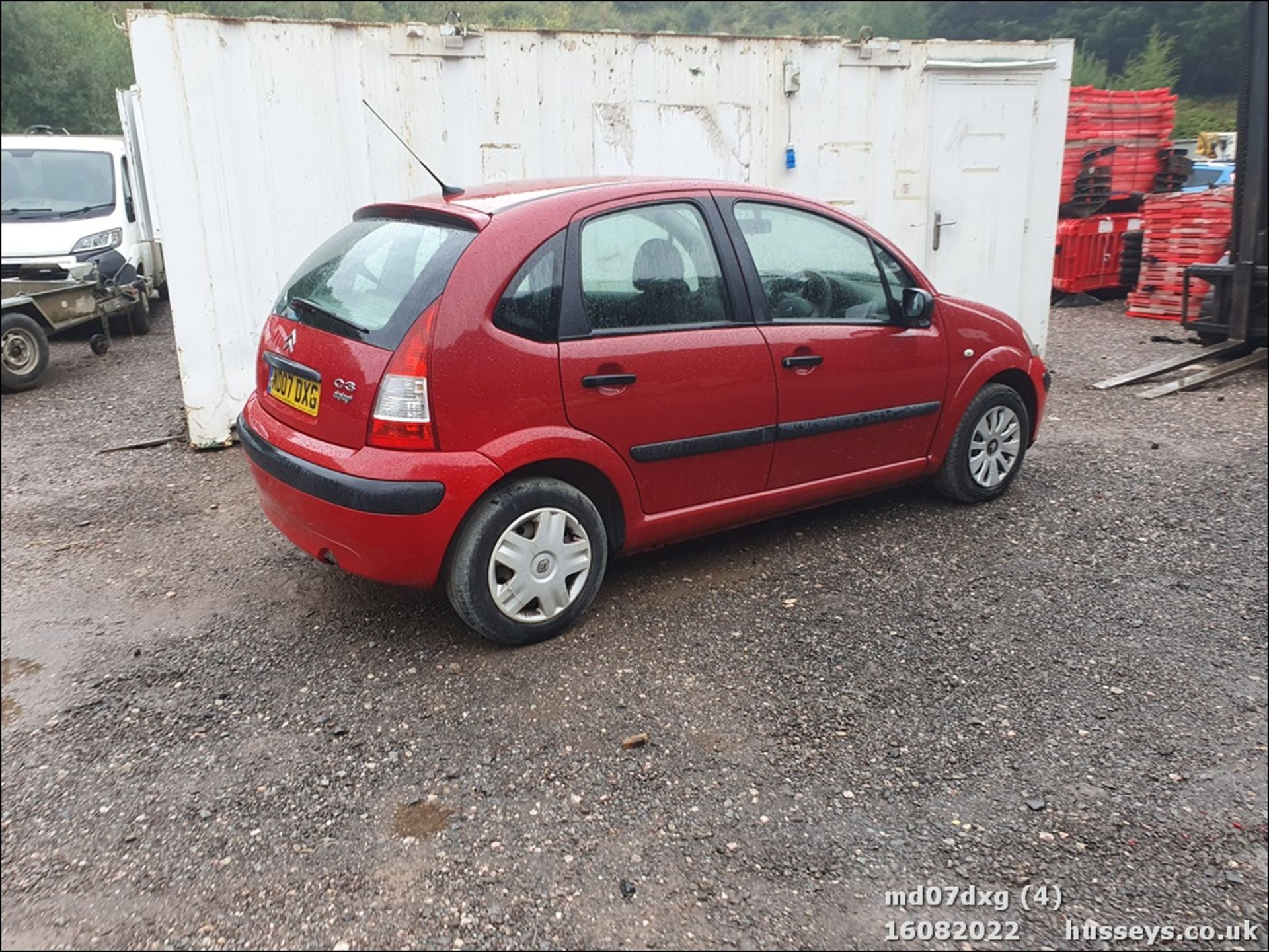 07/07 CITROEN C3 AIRPLAY+ - 1124cc 5dr Hatchback (Red, 99k) - Image 4 of 30