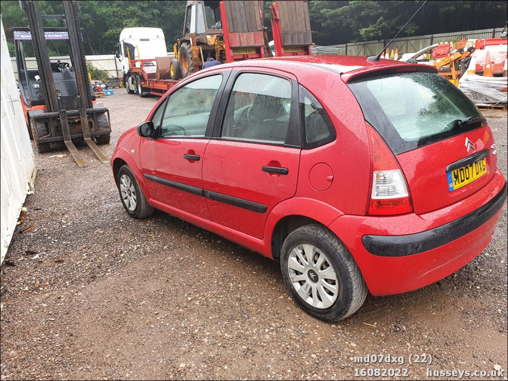 07/07 CITROEN C3 AIRPLAY+ - 1124cc 5dr Hatchback (Red, 99k) - Image 22 of 30