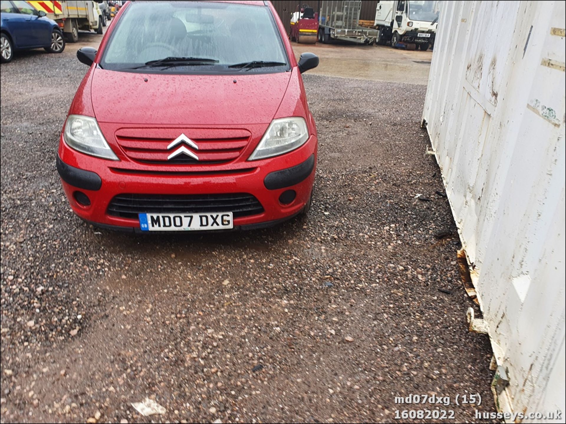 07/07 CITROEN C3 AIRPLAY+ - 1124cc 5dr Hatchback (Red, 99k) - Image 15 of 30