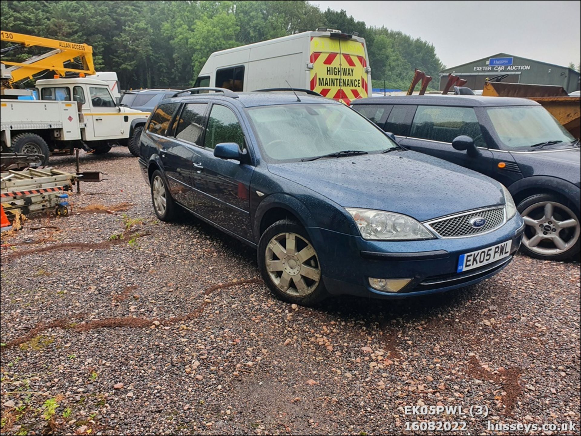 05/05 FORD MONDEO GHIA X V6 - 2967cc 5dr Estate (Blue, 75k) - Image 3 of 22