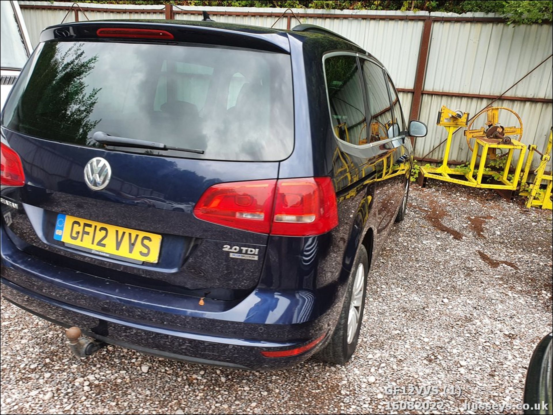 12/12 VOLKSWAGEN SHARAN SE BLUEMOTION TDI - 1968cc 5dr MPV (Blue) - Image 8 of 23