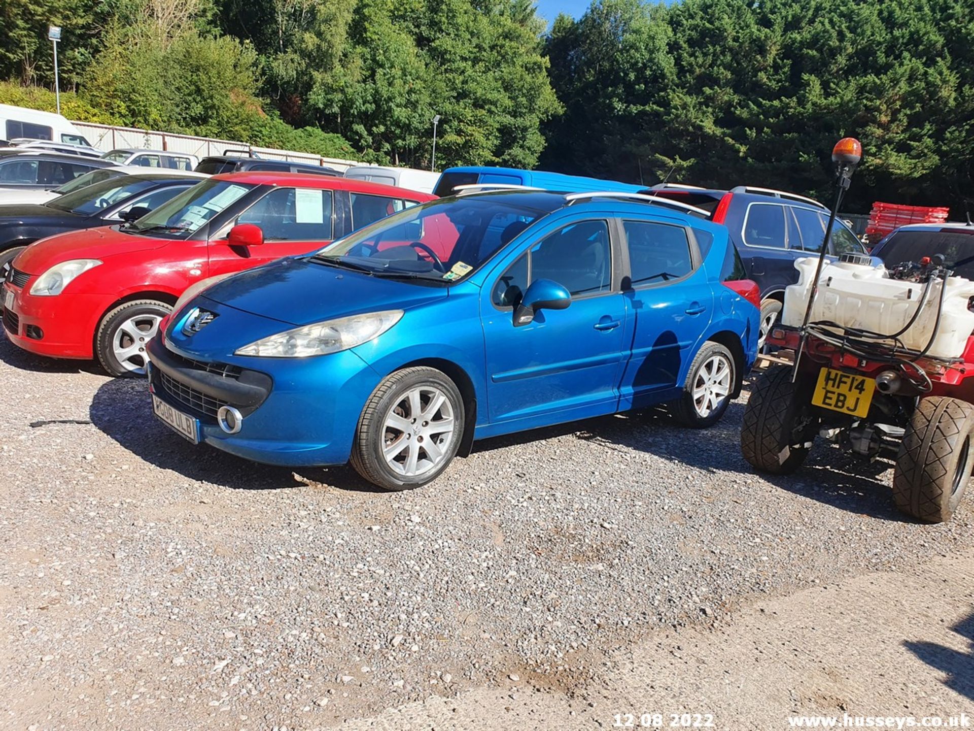 08/08 PEUGEOT 207 SPORT SW - 1598cc 5dr Estate (Blue, 91k) - Image 3 of 28