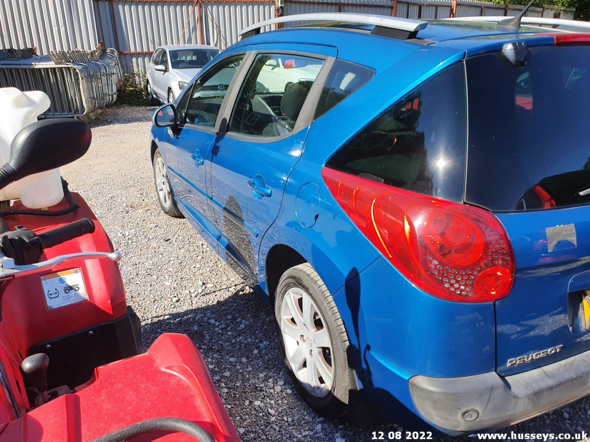 08/08 PEUGEOT 207 SPORT SW - 1598cc 5dr Estate (Blue, 91k) - Image 16 of 28