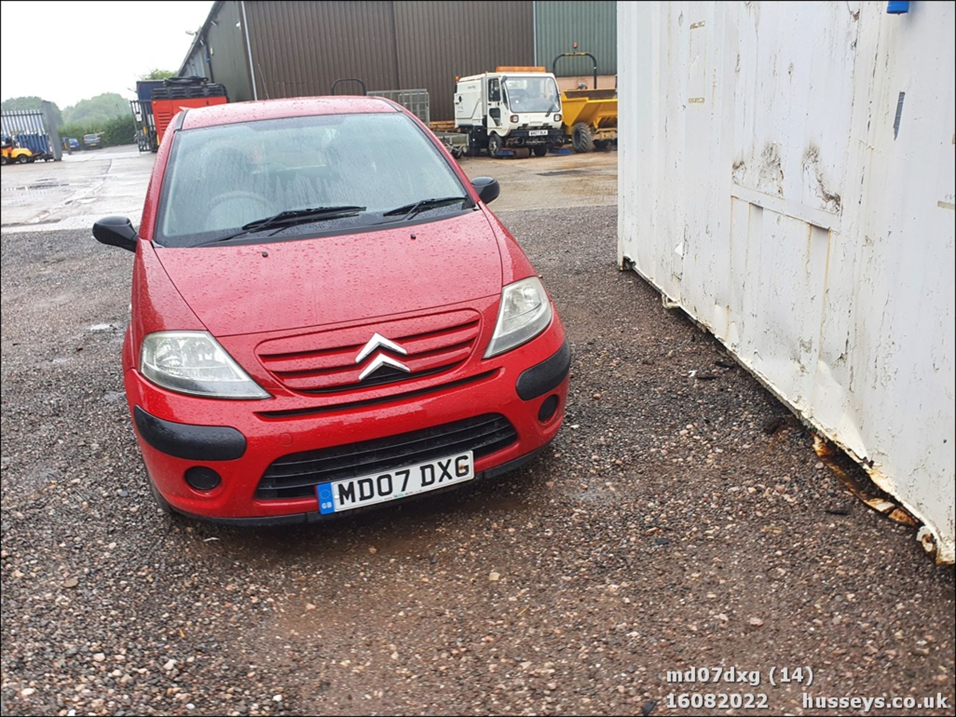 07/07 CITROEN C3 AIRPLAY+ - 1124cc 5dr Hatchback (Red, 99k) - Image 14 of 30