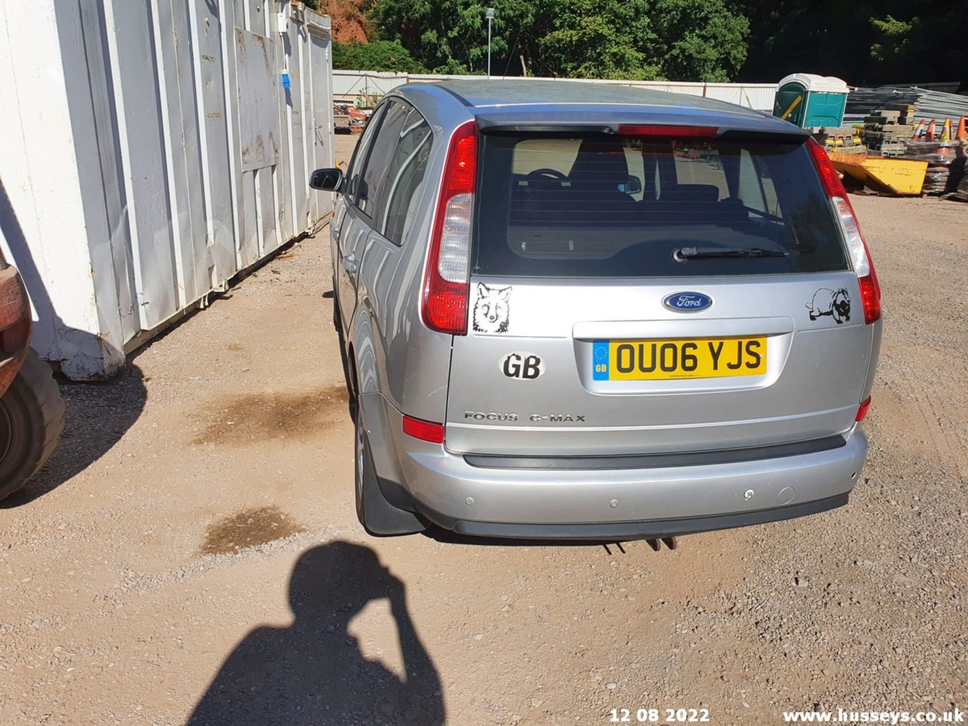 06/06 FORD FOCUS C-MAX ZETEC - 1596cc 5dr MPV (Silver, 102k) - Image 12 of 29