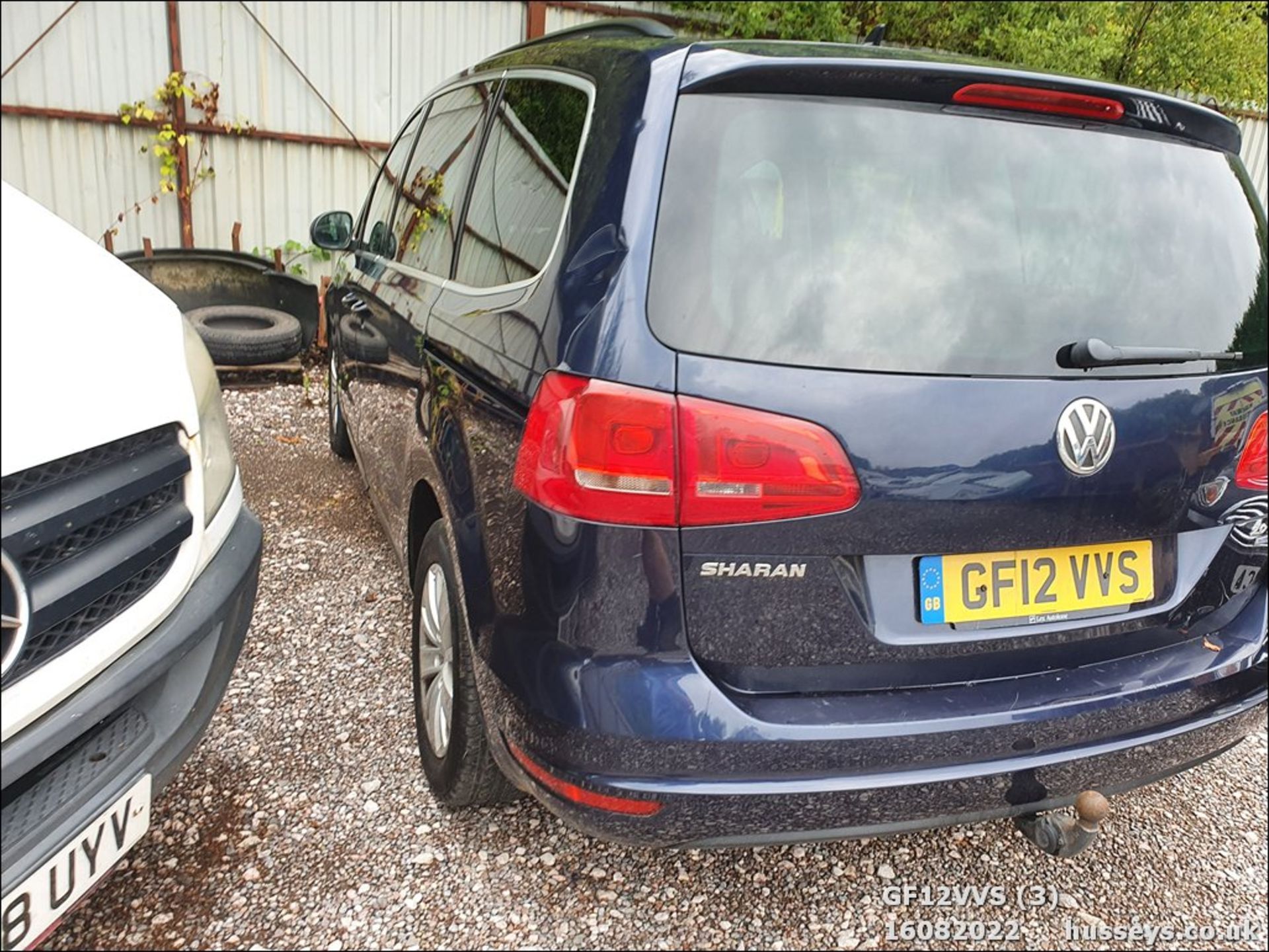 12/12 VOLKSWAGEN SHARAN SE BLUEMOTION TDI - 1968cc 5dr MPV (Blue) - Image 3 of 23