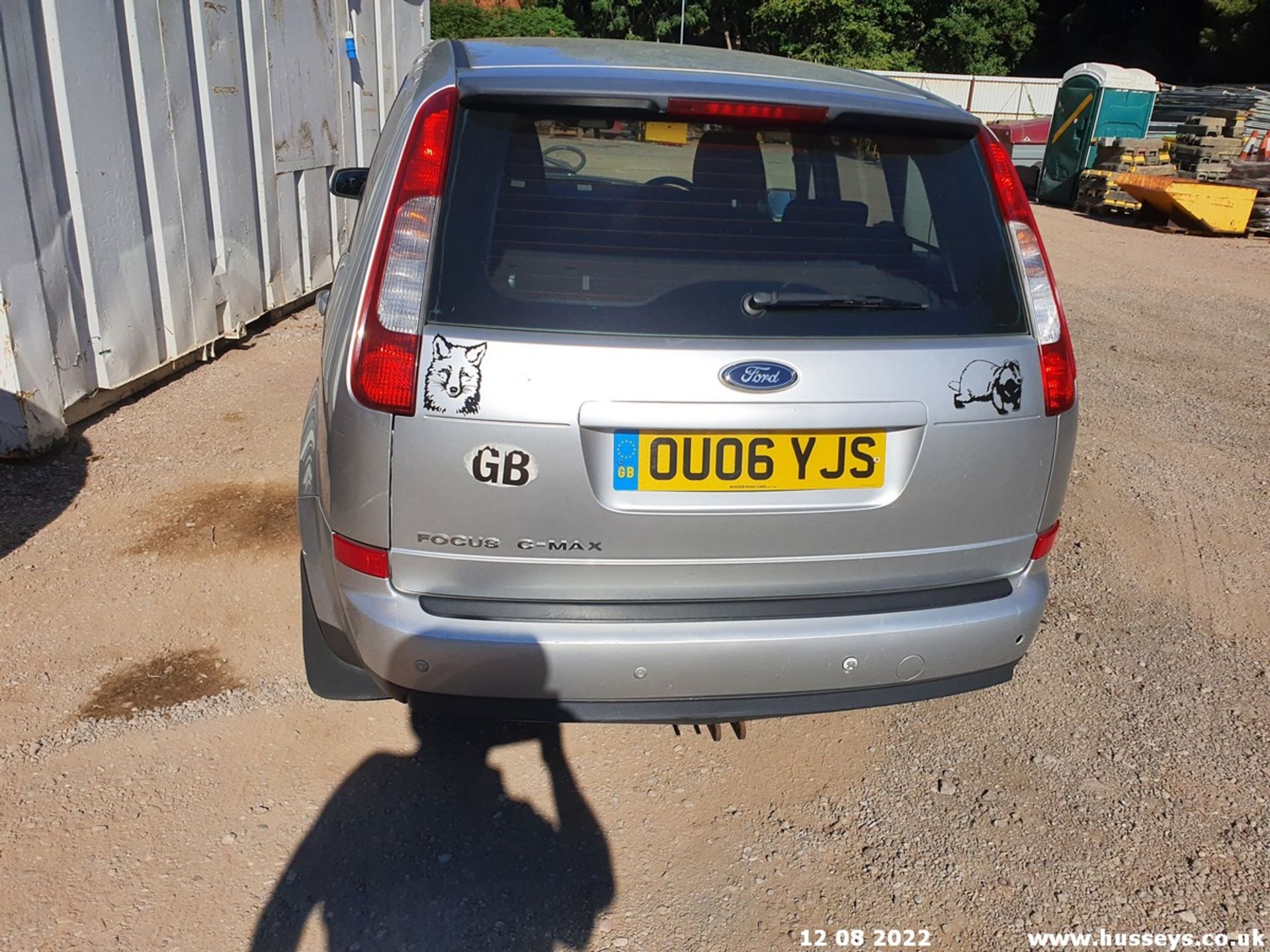 06/06 FORD FOCUS C-MAX ZETEC - 1596cc 5dr MPV (Silver, 102k) - Image 13 of 29