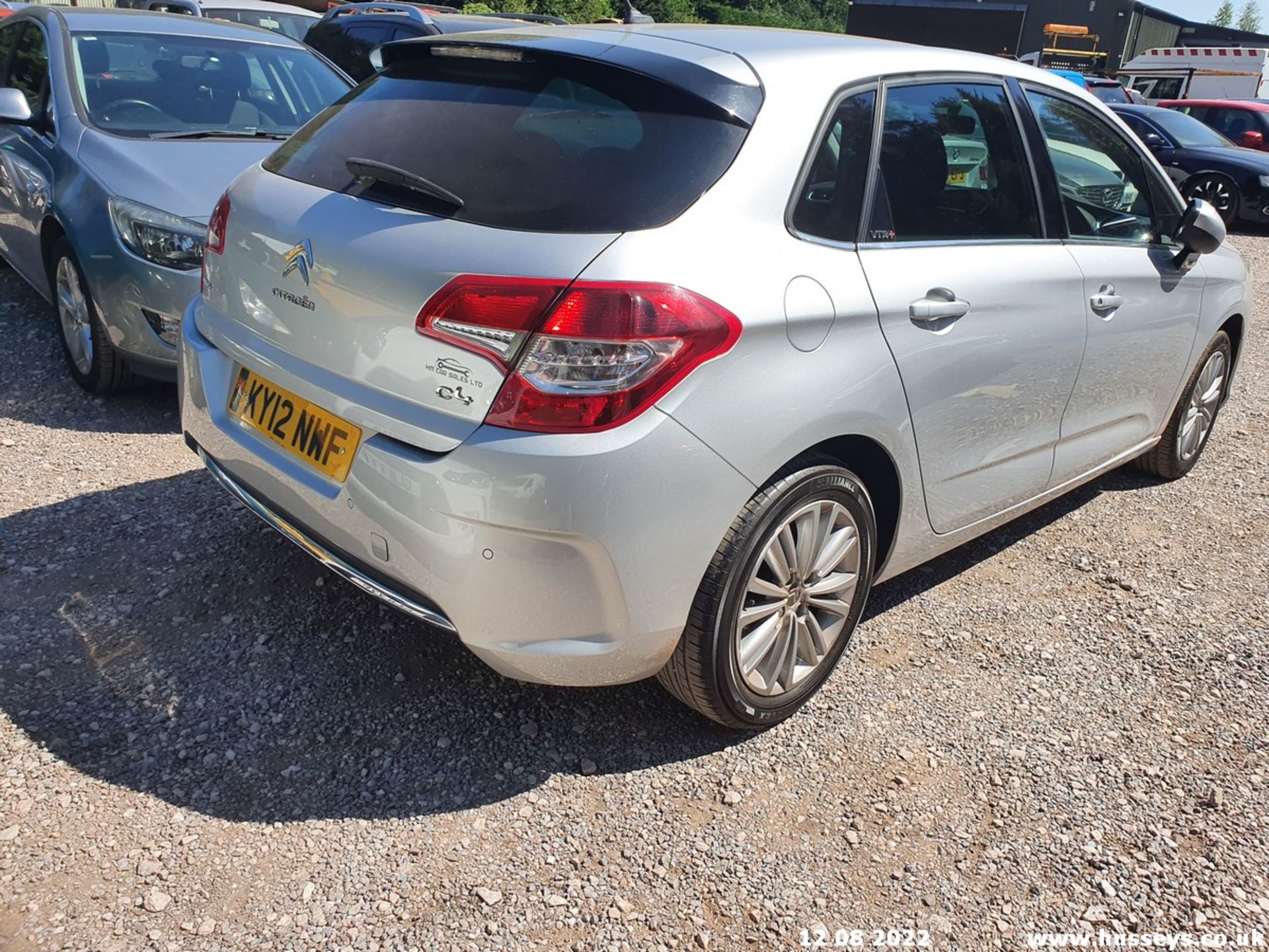 12/12 CITROEN C4 VTR+ HDI 91 - 1560cc 5dr Hatchback (Silver, 93k) - Image 11 of 27