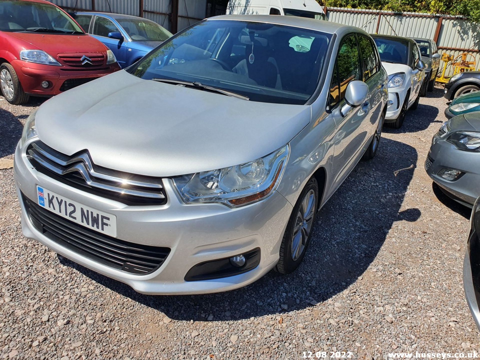 12/12 CITROEN C4 VTR+ HDI 91 - 1560cc 5dr Hatchback (Silver, 93k) - Image 20 of 27