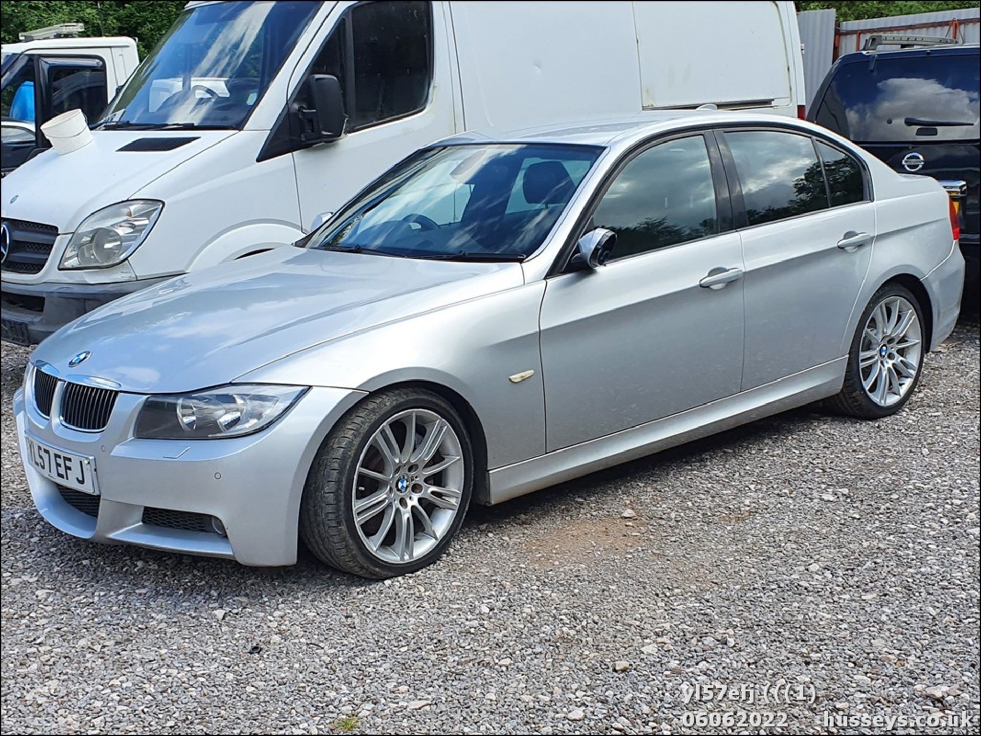 08/57 BMW 330D M SPORT AUTO - 2993cc 4dr Saloon (Silver)