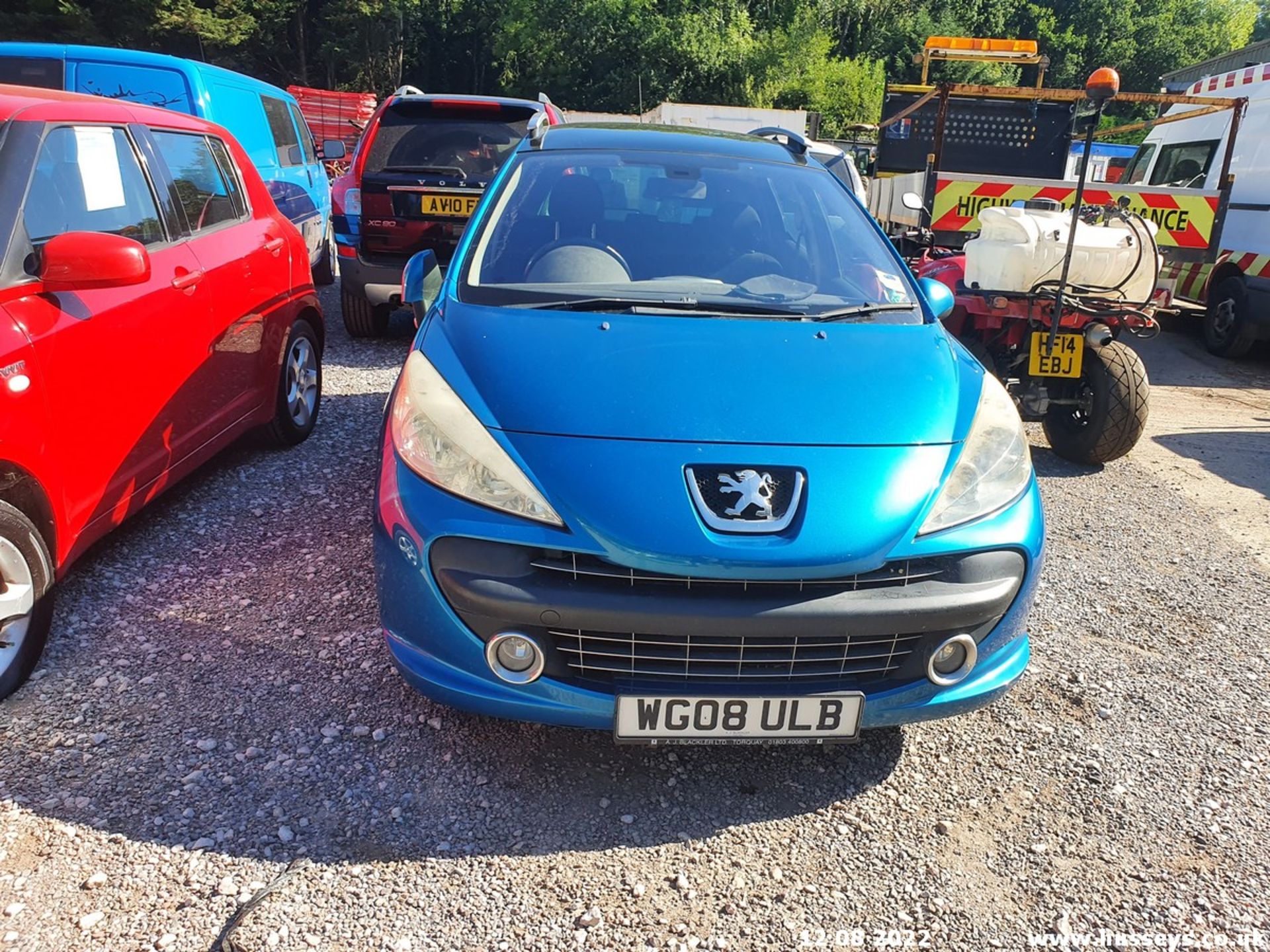 08/08 PEUGEOT 207 SPORT SW - 1598cc 5dr Estate (Blue, 91k) - Image 6 of 28