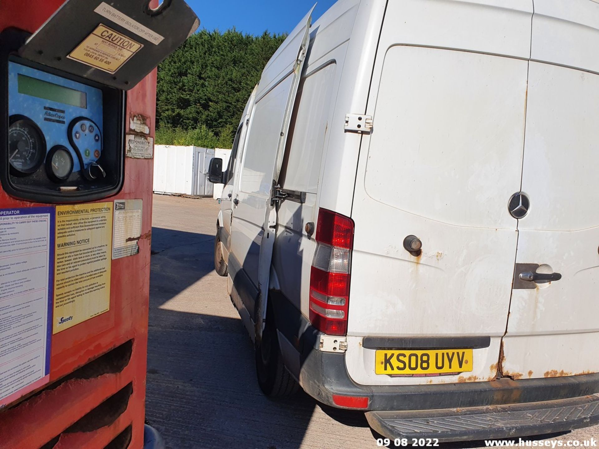 08/08 MERCEDES SPRINTER 311 CDI MWB - 2148cc 5dr Van (White, 206k) - Image 15 of 18