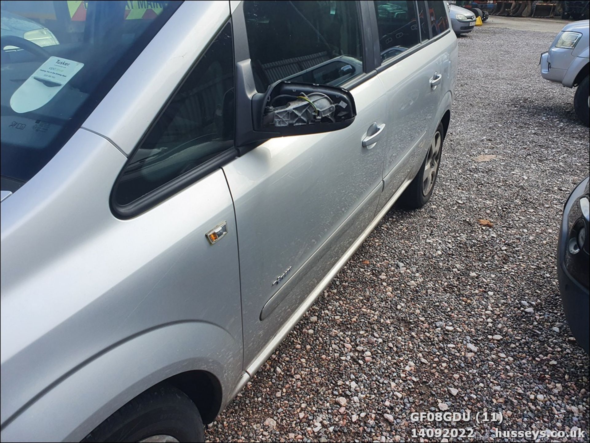 08/08 VAUXHALL ZAFIRA BREEZE - 1598cc 5dr MPV (Silver) - Image 11 of 31