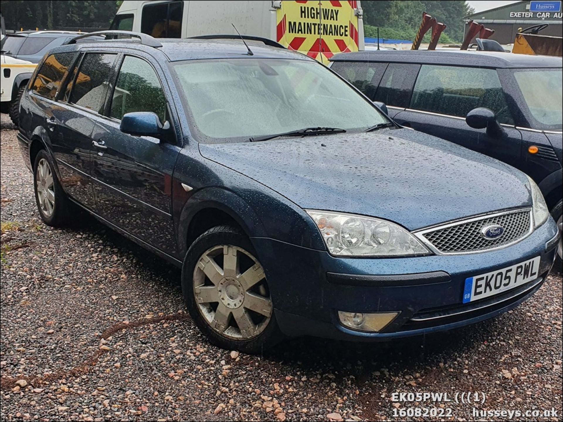 05/05 FORD MONDEO GHIA X V6 - 2967cc 5dr Estate (Blue, 75k)