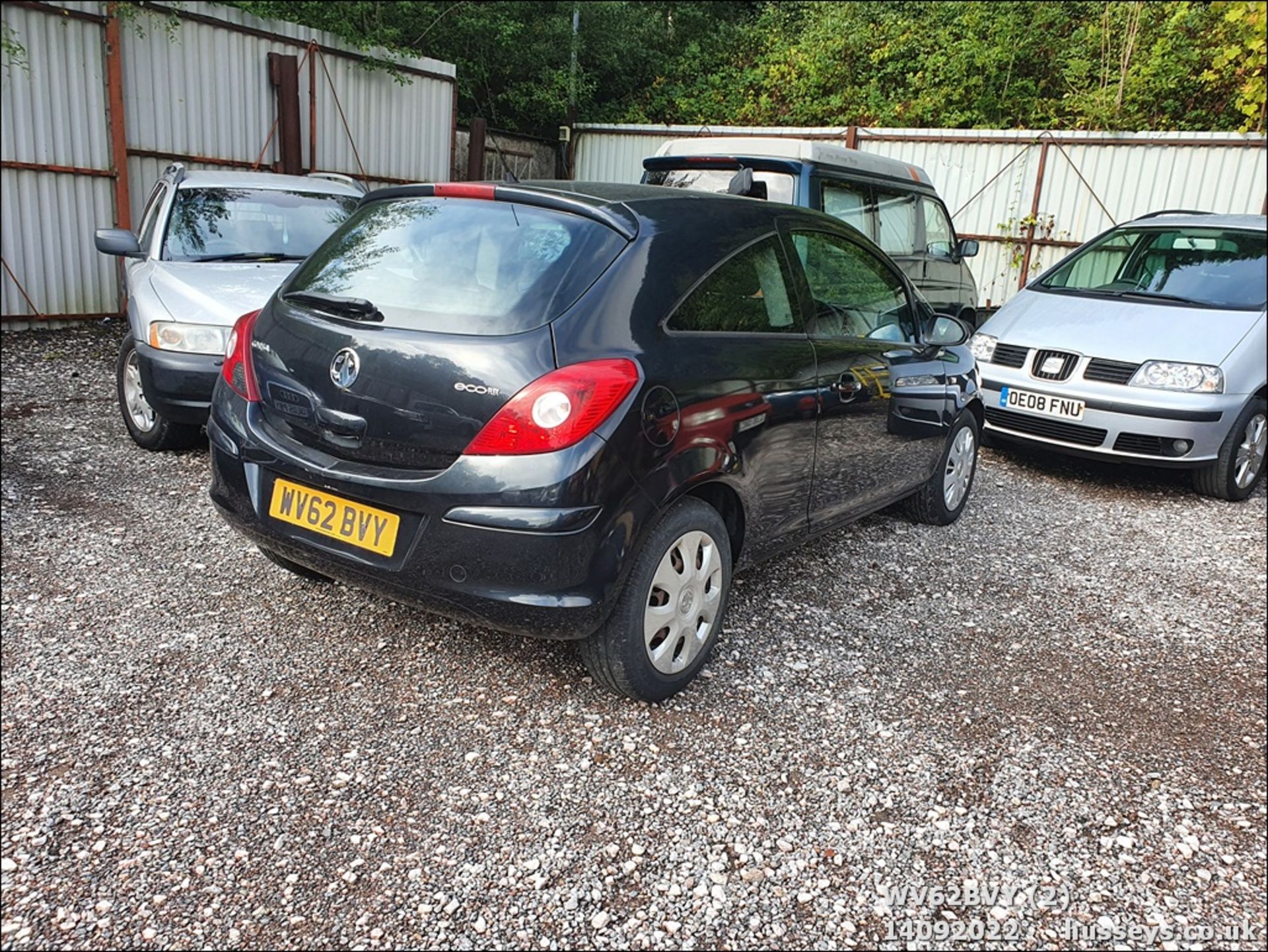 12/62 VAUXHALL CORSA EXC-IV AC CDTIEFLEX - 1248cc 3dr Hatchback (Black, 107k) - Image 2 of 23