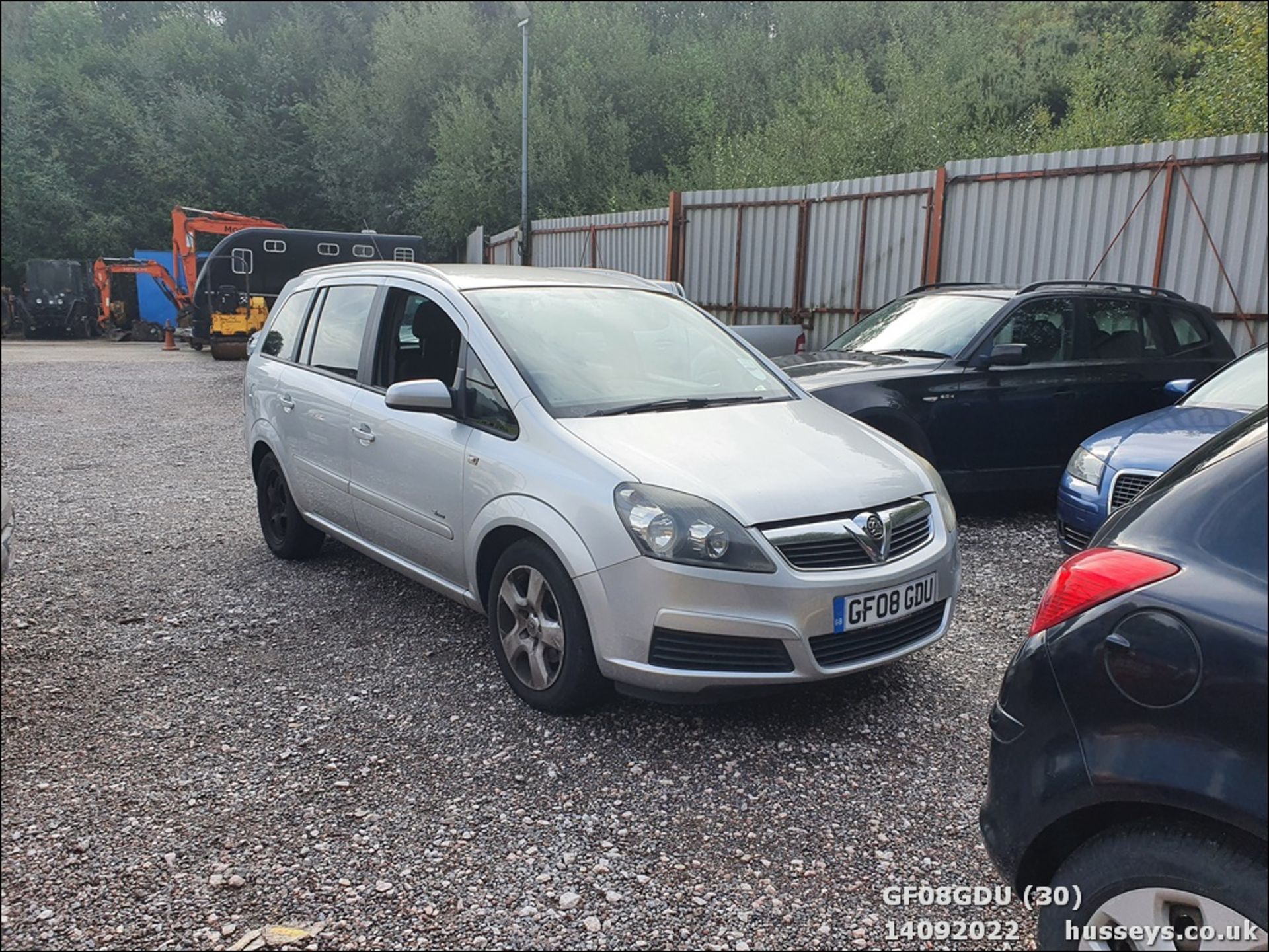 08/08 VAUXHALL ZAFIRA BREEZE - 1598cc 5dr MPV (Silver) - Image 30 of 31