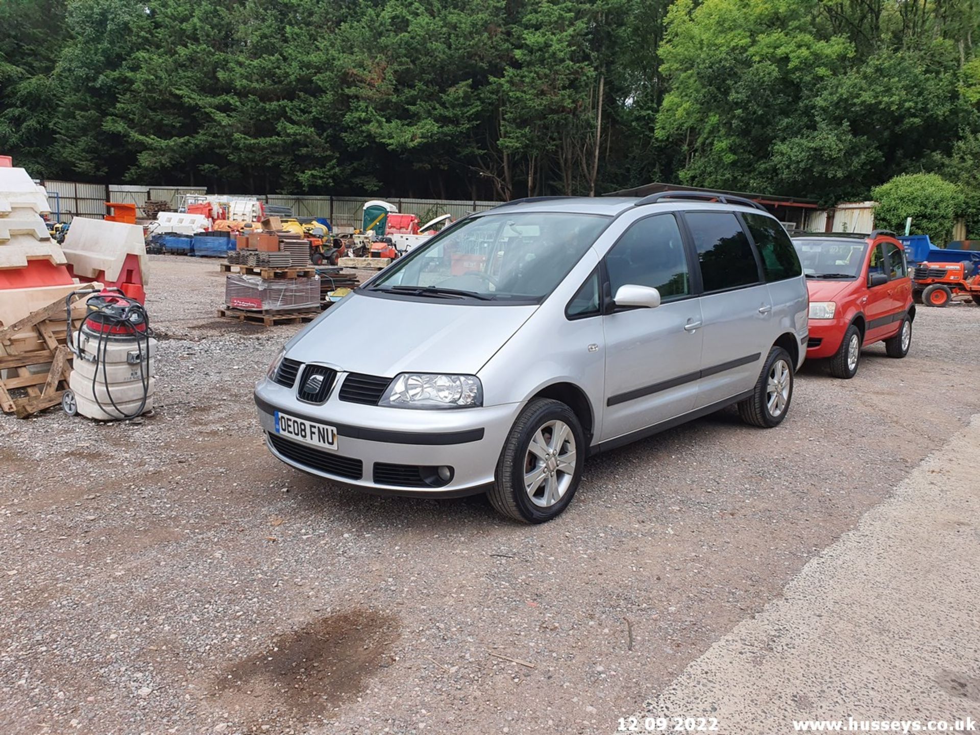 08/08 SEAT ALHAMBRA REFERENCE - 1984cc 5dr MPV (Silver, 125k) - Image 25 of 25