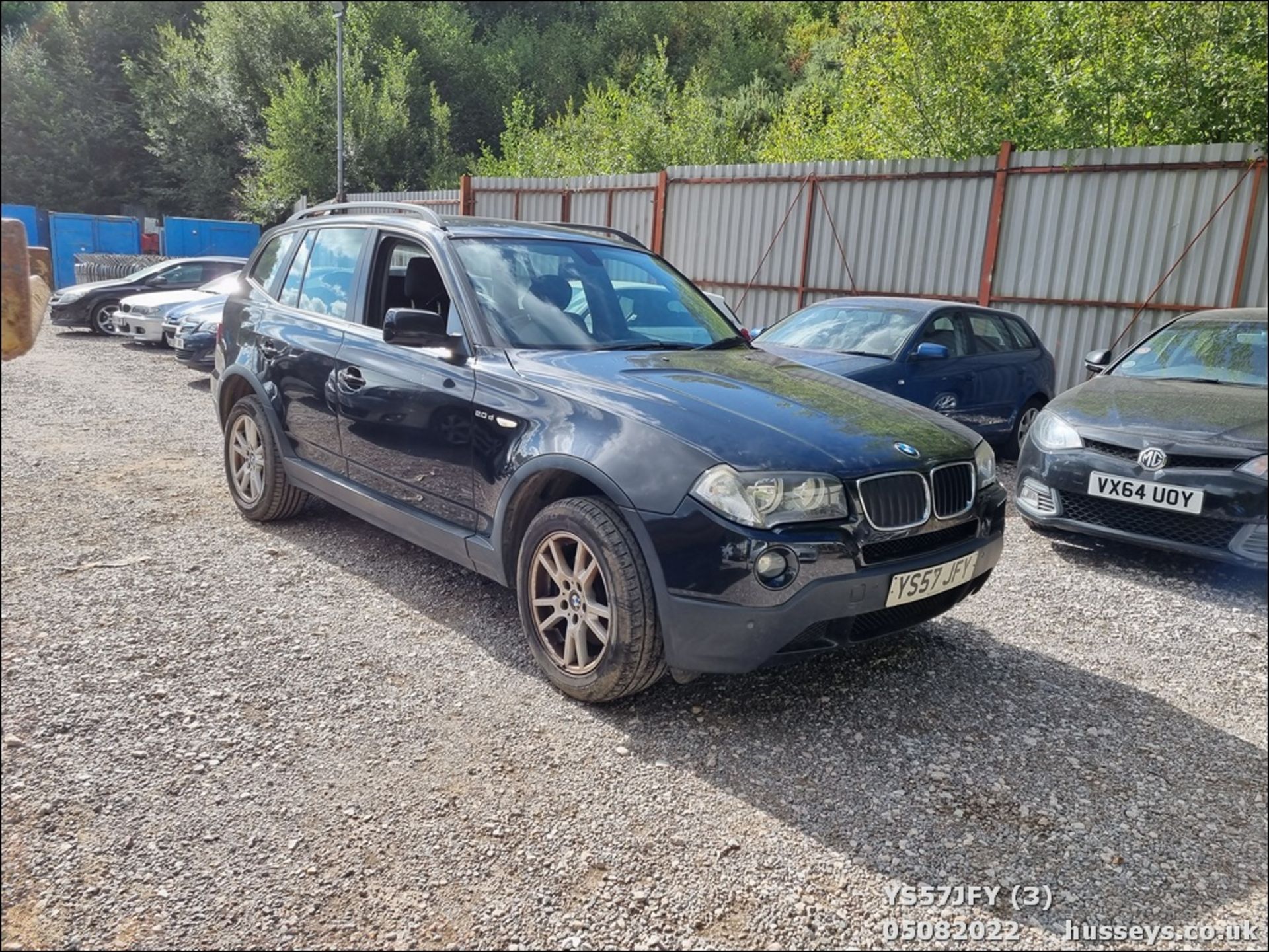 08/57 BMW X3 SE - 1995cc 5dr Estate (Black) - Image 3 of 29