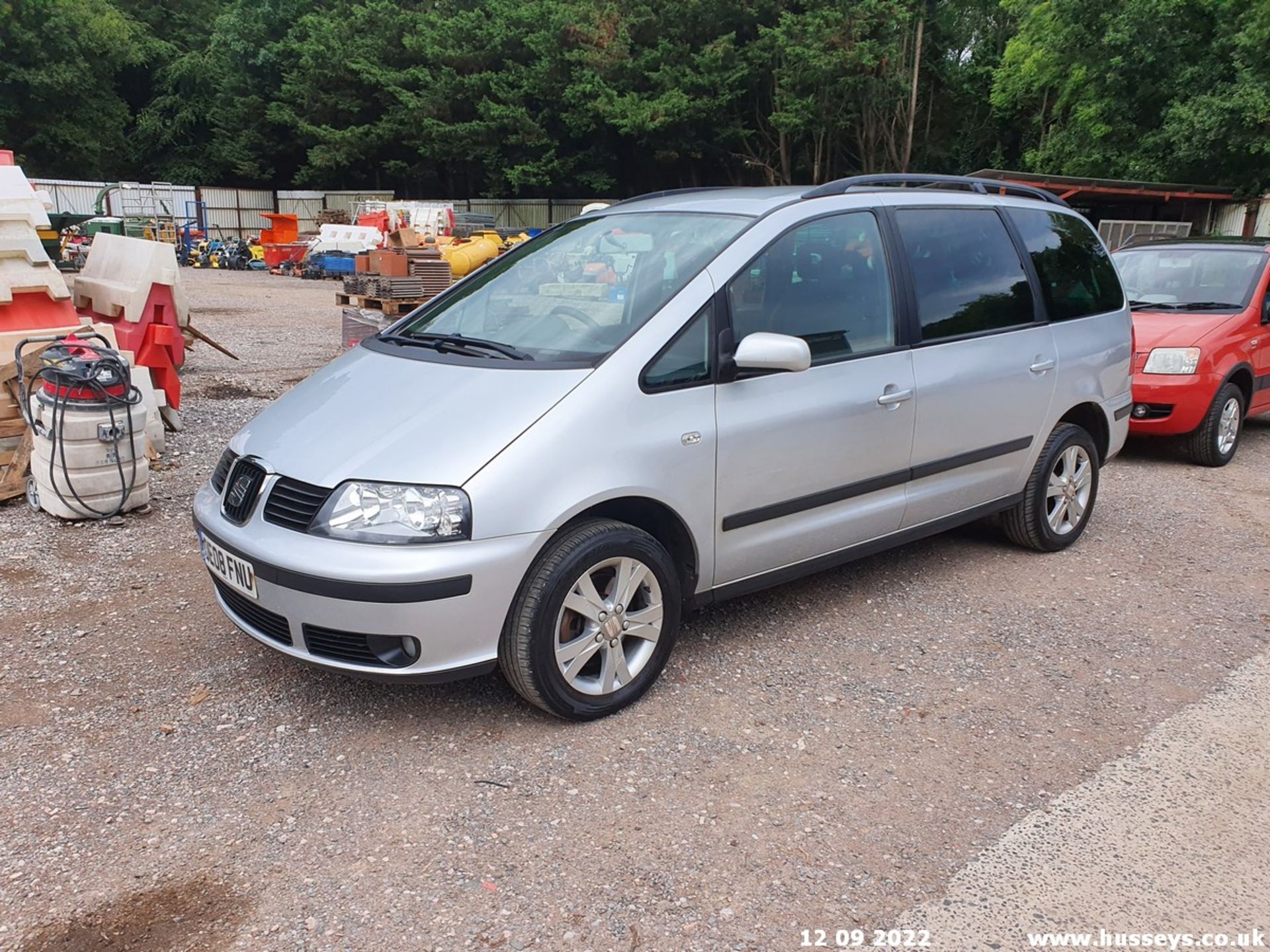 08/08 SEAT ALHAMBRA REFERENCE - 1984cc 5dr MPV (Silver, 125k) - Image 7 of 25