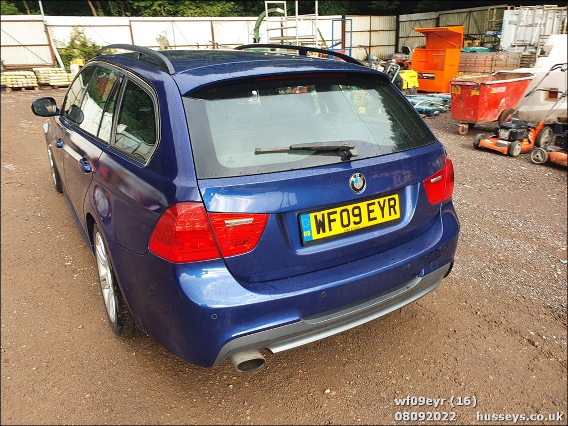 09/09 BMW 318I M SPORT TOURING - 1995cc 5dr Estate (Blue, 122k) - Image 16 of 47