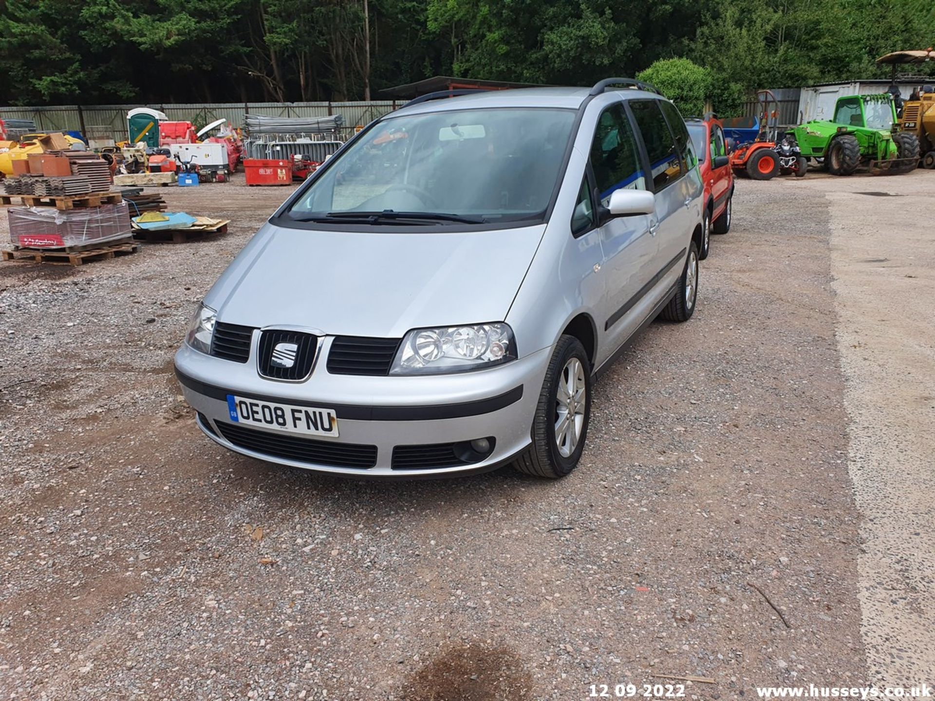 08/08 SEAT ALHAMBRA REFERENCE - 1984cc 5dr MPV (Silver, 125k) - Image 6 of 25
