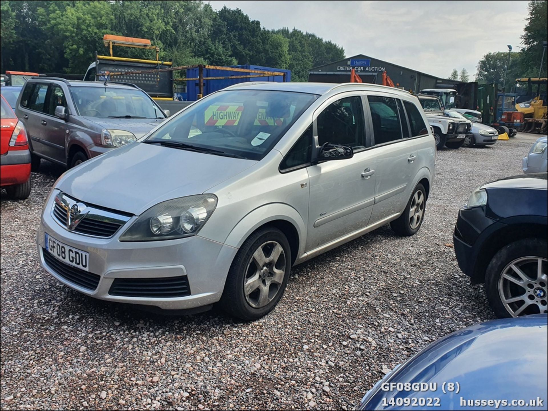 08/08 VAUXHALL ZAFIRA BREEZE - 1598cc 5dr MPV (Silver) - Image 8 of 31