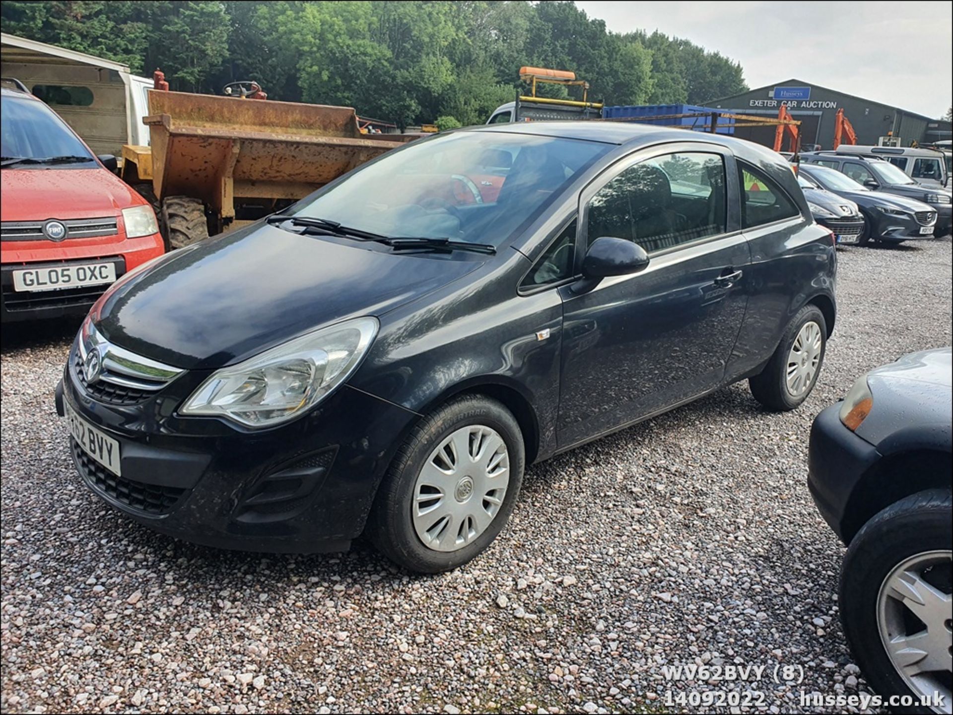 12/62 VAUXHALL CORSA EXC-IV AC CDTIEFLEX - 1248cc 3dr Hatchback (Black, 107k) - Image 8 of 23