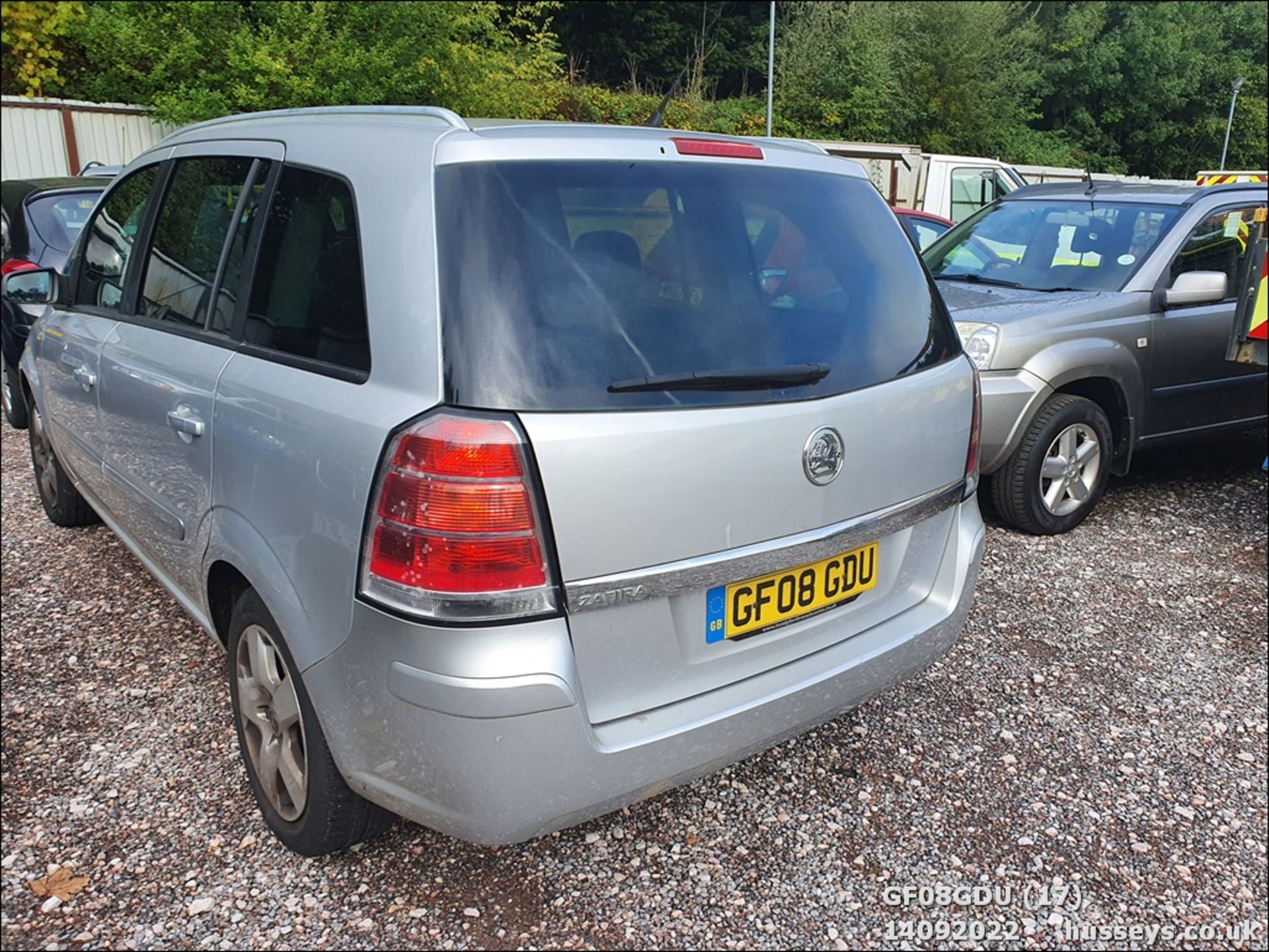 08/08 VAUXHALL ZAFIRA BREEZE - 1598cc 5dr MPV (Silver) - Image 17 of 31