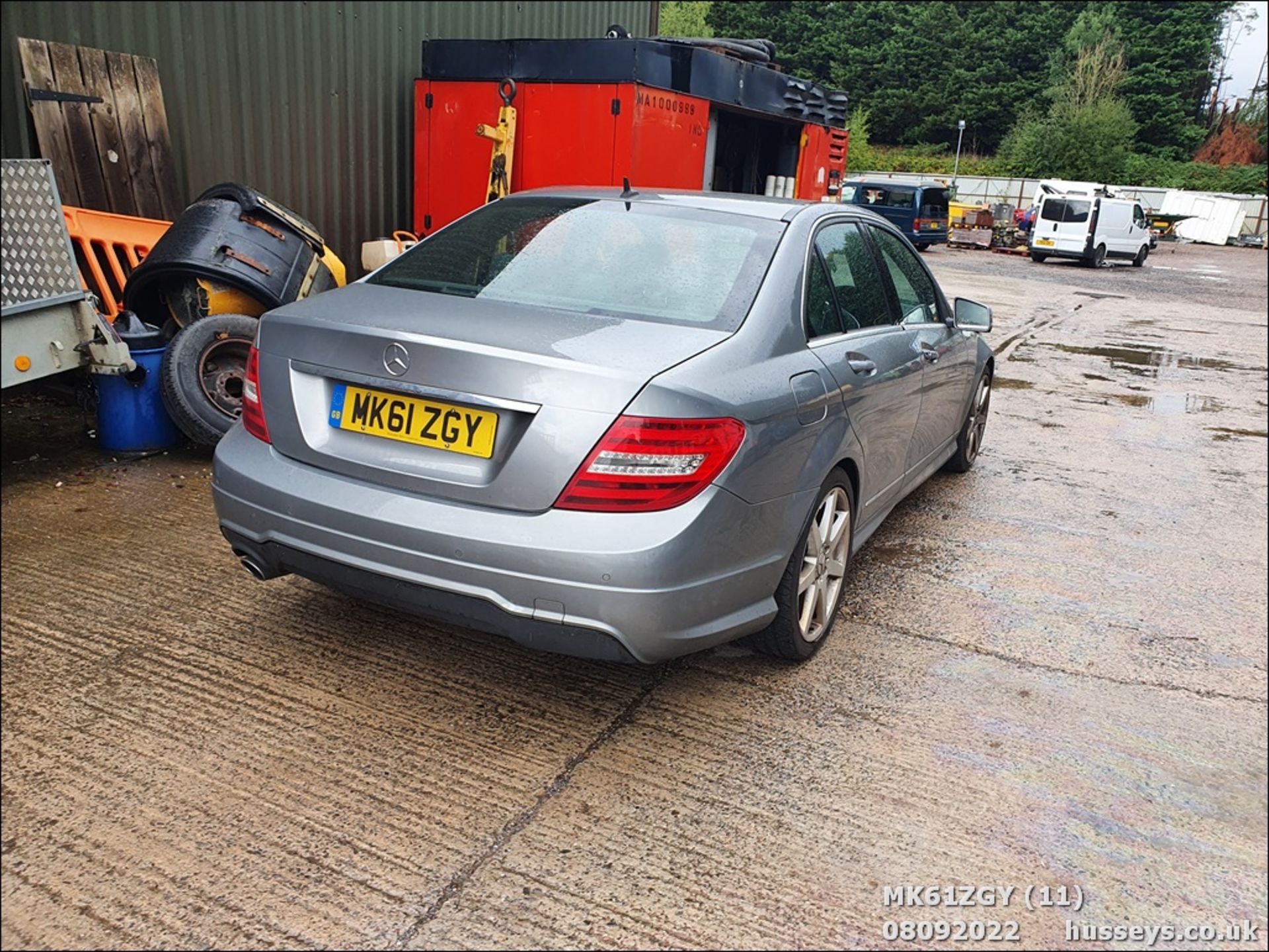 11/61 MERCEDES-BENZ C220 SPORT CDI BLUEEFFI-C - 2143cc 4dr Saloon (Silver, 161k) - Image 11 of 28