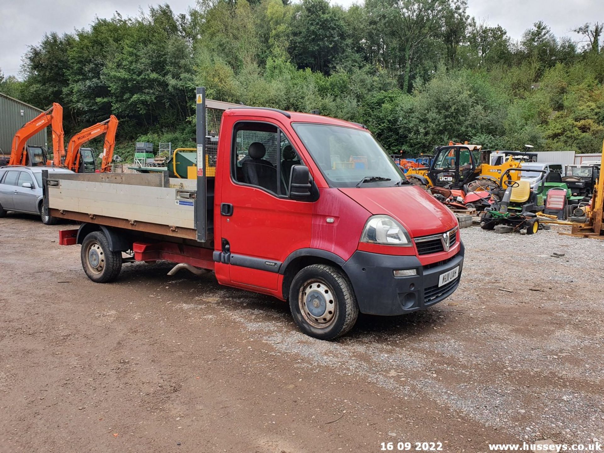 11/11 VAUXHALL MOVANO 3500 CDTI MWB - 2464cc 2dr Tipper (Red, 52k) - Image 3 of 44