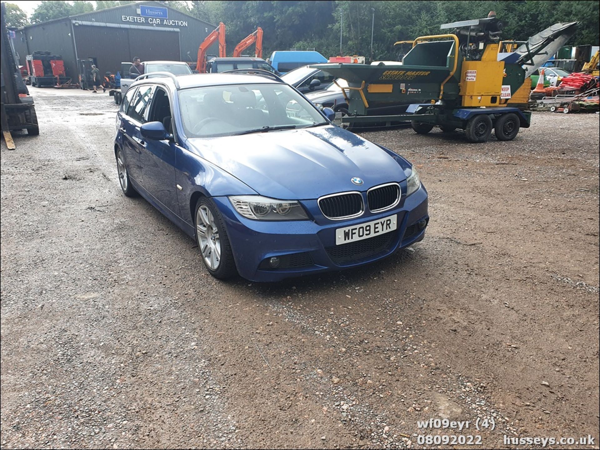 09/09 BMW 318I M SPORT TOURING - 1995cc 5dr Estate (Blue, 122k) - Image 4 of 47