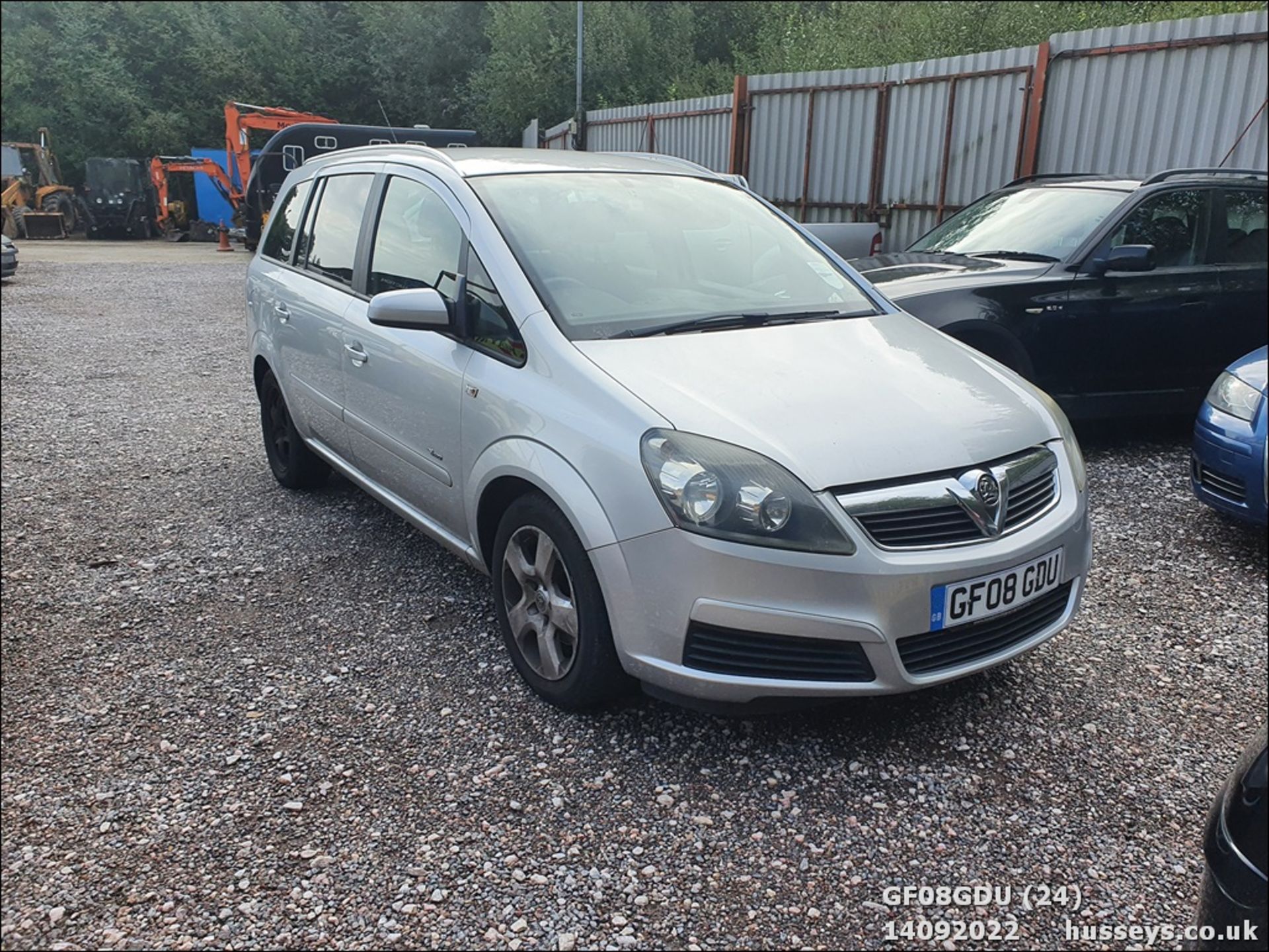 08/08 VAUXHALL ZAFIRA BREEZE - 1598cc 5dr MPV (Silver) - Image 24 of 31