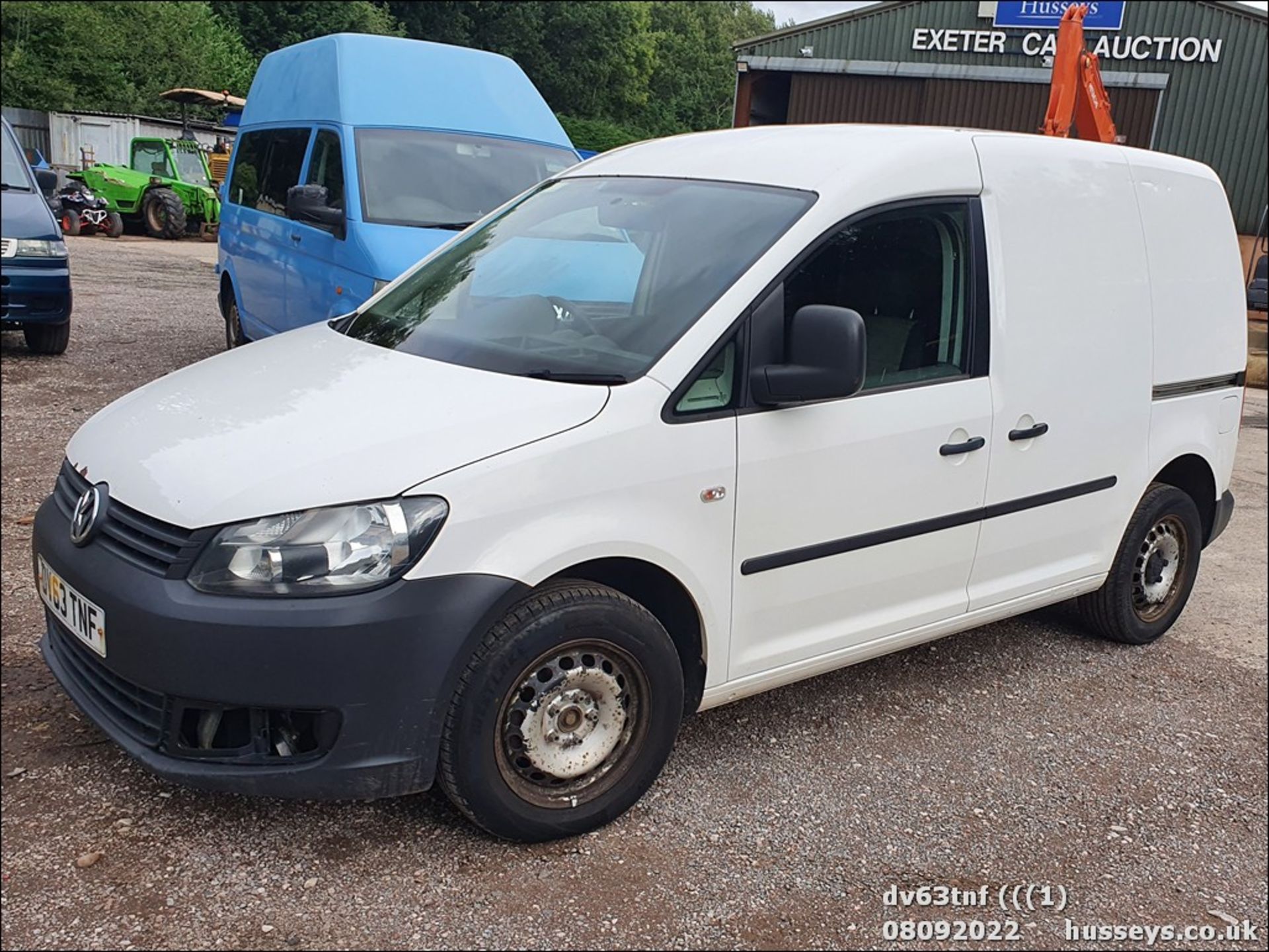 13/63 VOLKSWAGEN CADDY C20 TDI 75 - 1598cc 5dr Van (White)