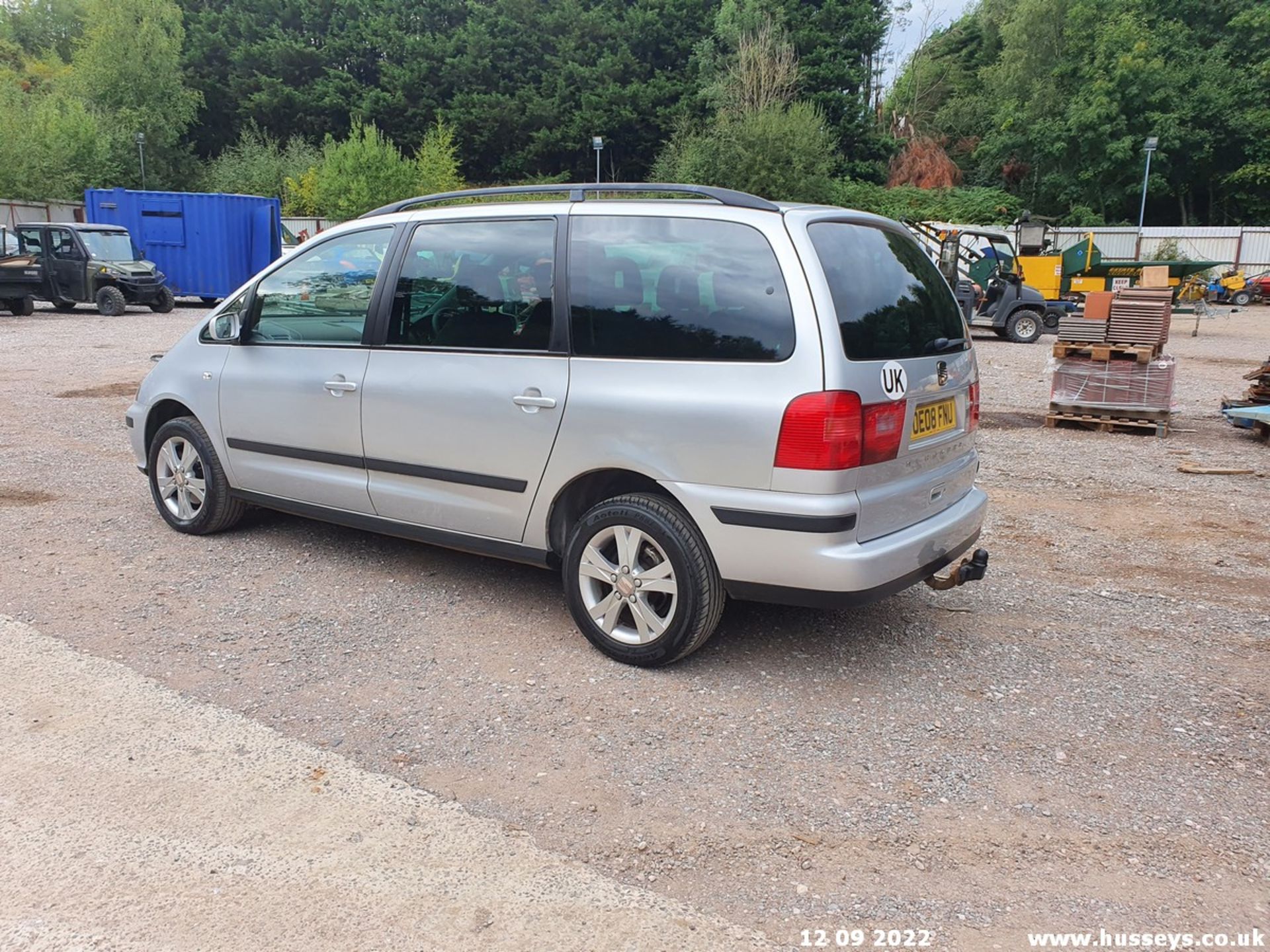 08/08 SEAT ALHAMBRA REFERENCE - 1984cc 5dr MPV (Silver, 125k) - Image 13 of 25