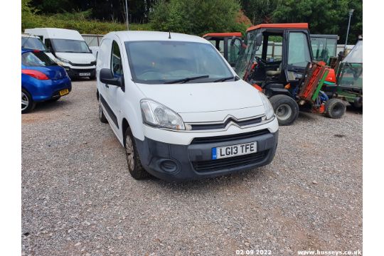 13/13 CITROEN BERLINGO 625 LX HDI - 1560cc 5dr Van (White, 81k) - Image 9 of 34