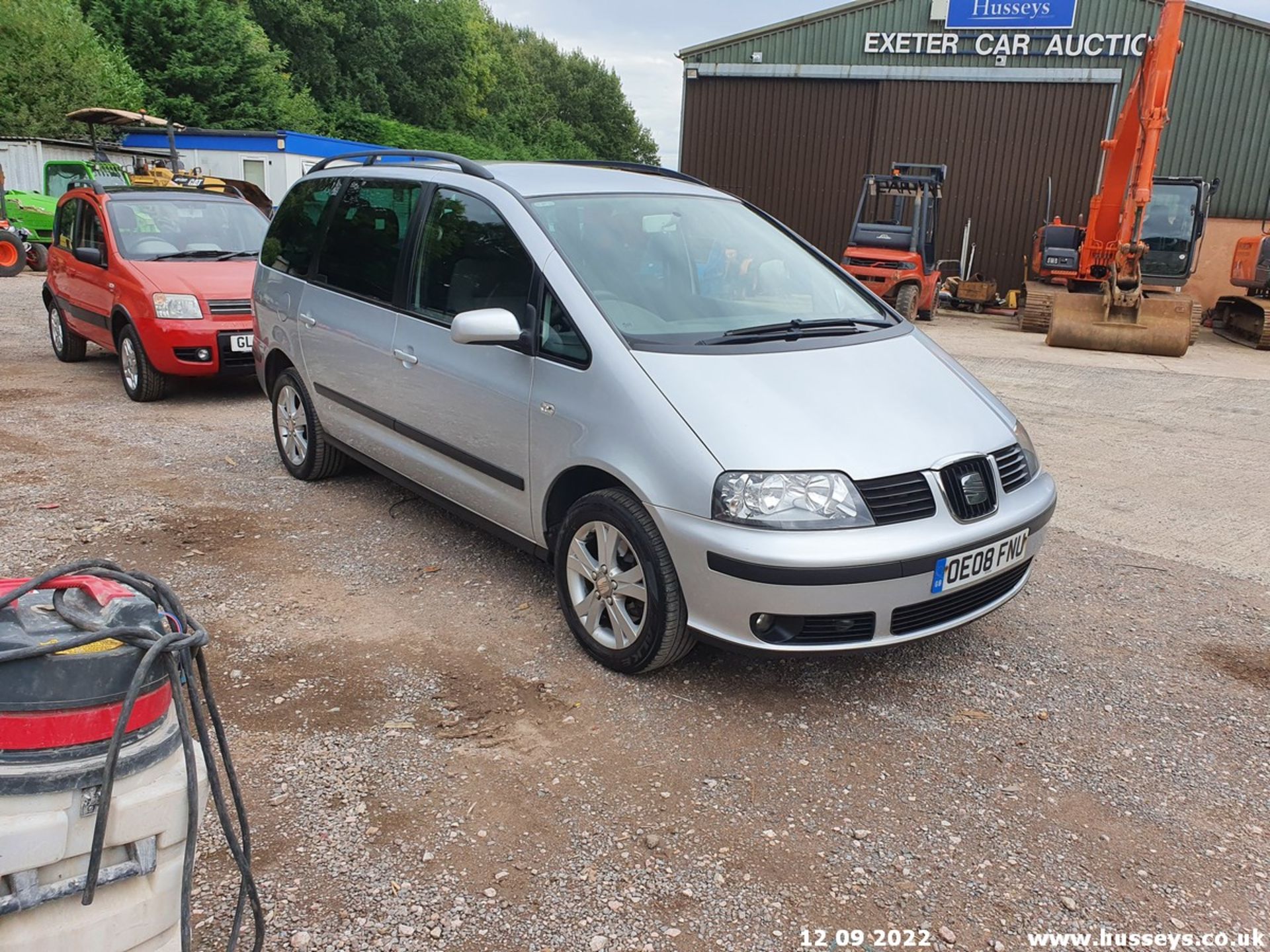 08/08 SEAT ALHAMBRA REFERENCE - 1984cc 5dr MPV (Silver, 125k) - Image 2 of 25