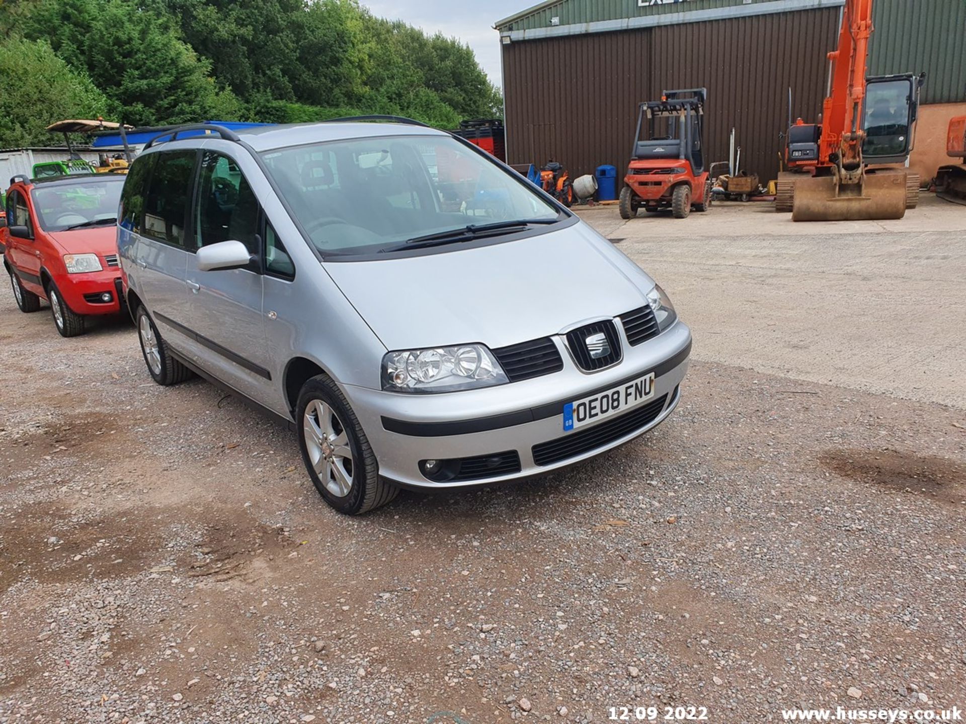 08/08 SEAT ALHAMBRA REFERENCE - 1984cc 5dr MPV (Silver, 125k) - Image 3 of 25