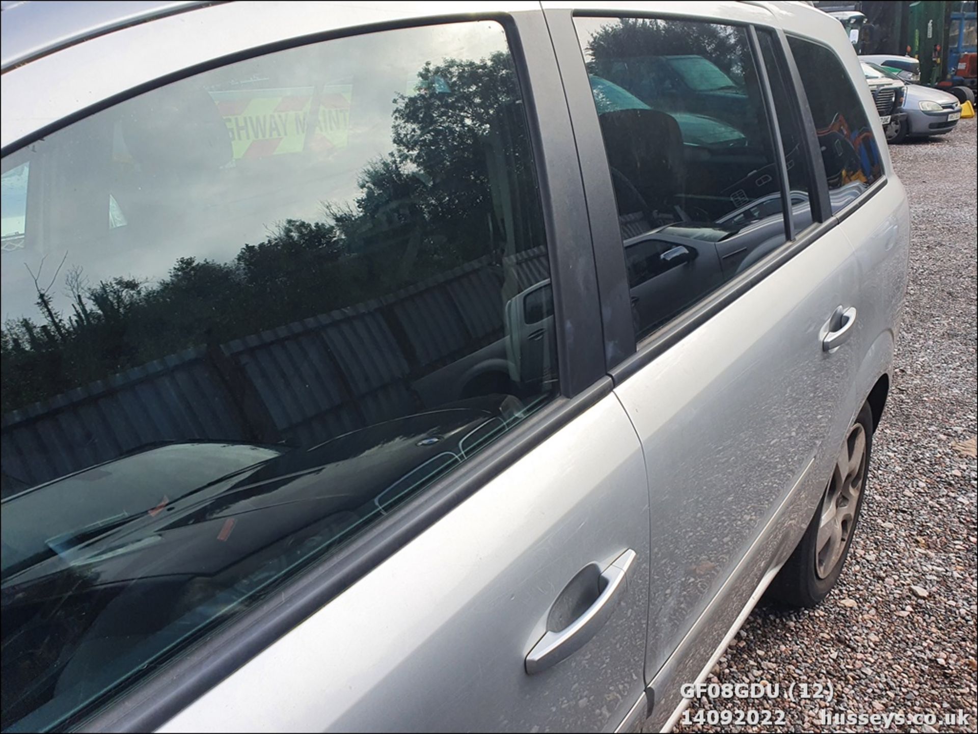 08/08 VAUXHALL ZAFIRA BREEZE - 1598cc 5dr MPV (Silver) - Image 12 of 31