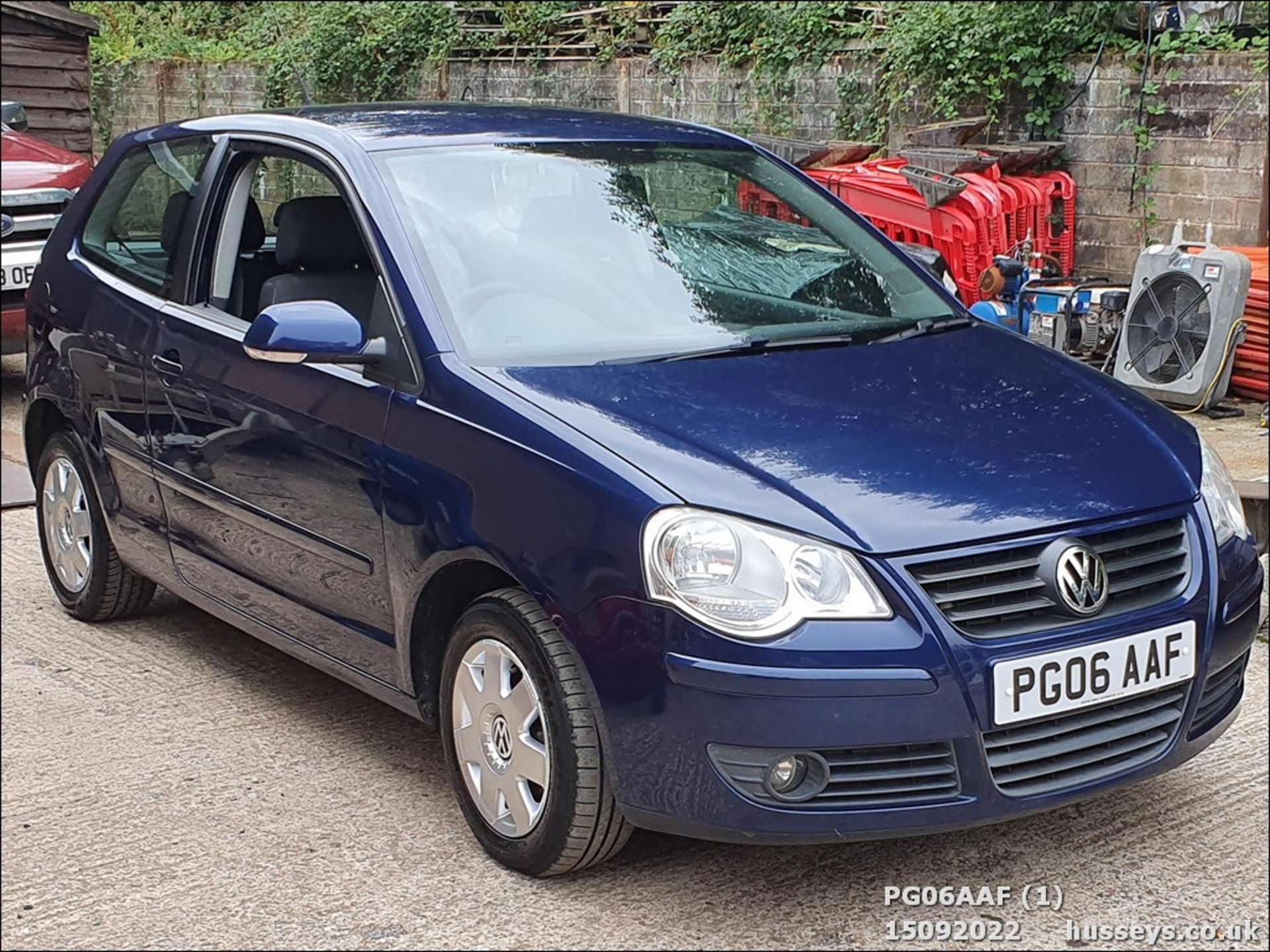 06/06 VOLKSWAGEN POLO S 75 AUTO - 1400cc 3dr Hatchback (Blue, 78k)