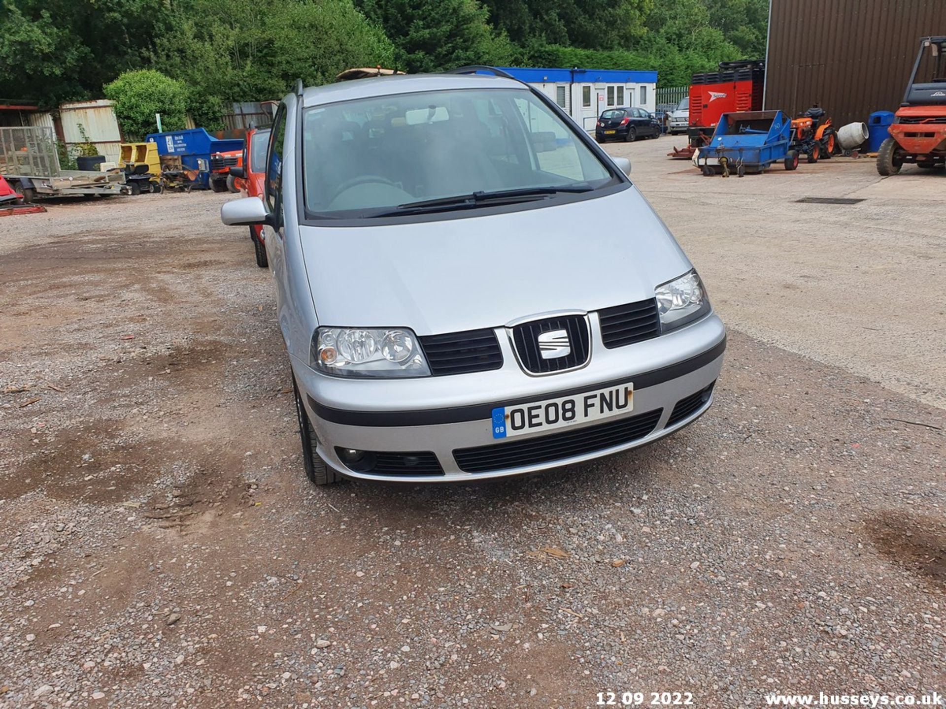 08/08 SEAT ALHAMBRA REFERENCE - 1984cc 5dr MPV (Silver, 125k) - Image 4 of 25
