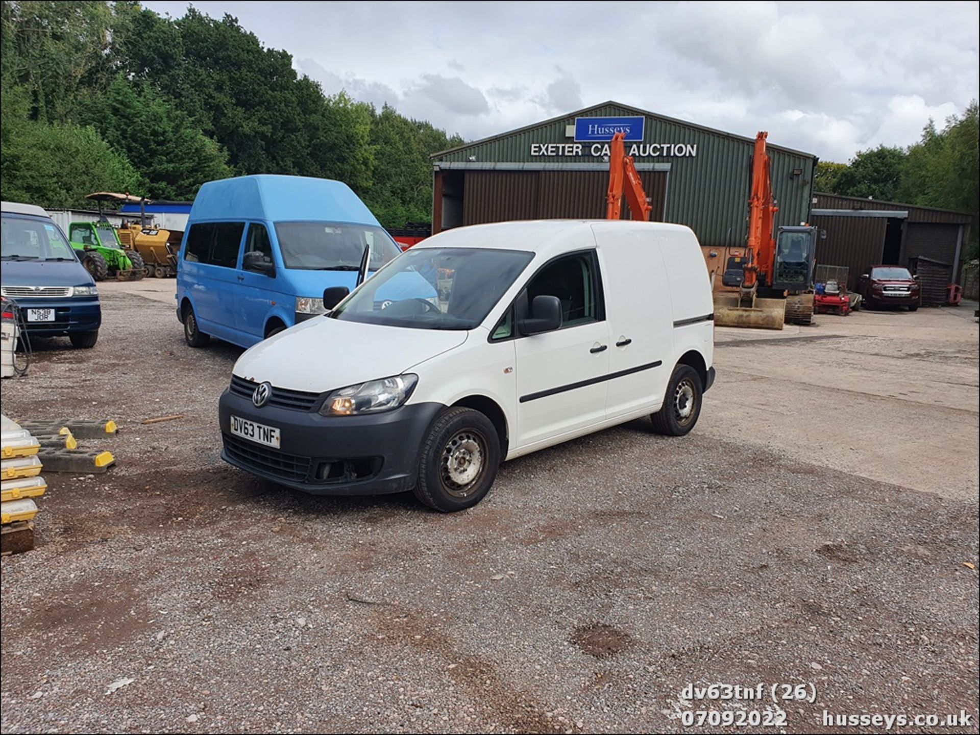 13/63 VOLKSWAGEN CADDY C20 TDI 75 - 1598cc 5dr Van (White) - Image 26 of 27