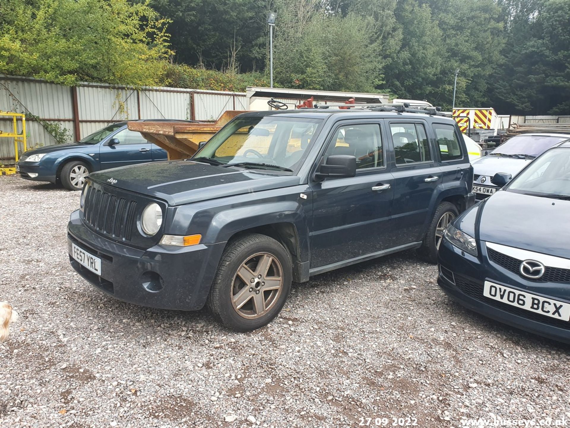 07/57 JEEP PATRIOT SPORT CRD - 1968cc 5dr Hatchback (Blue) - Image 7 of 25