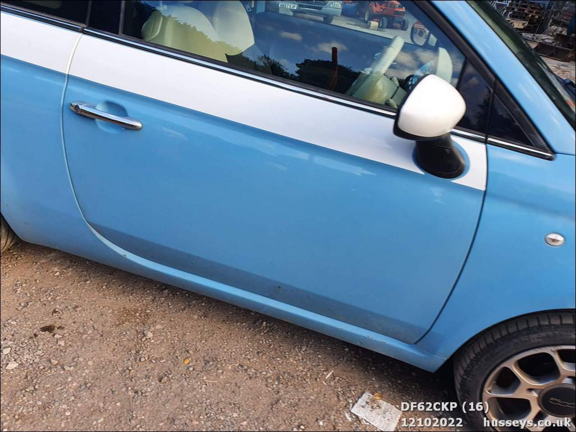12/62 FIAT 500 LOUNGE RHD - 1242cc 3dr Hatchback (Blue, 62k) - Image 16 of 42