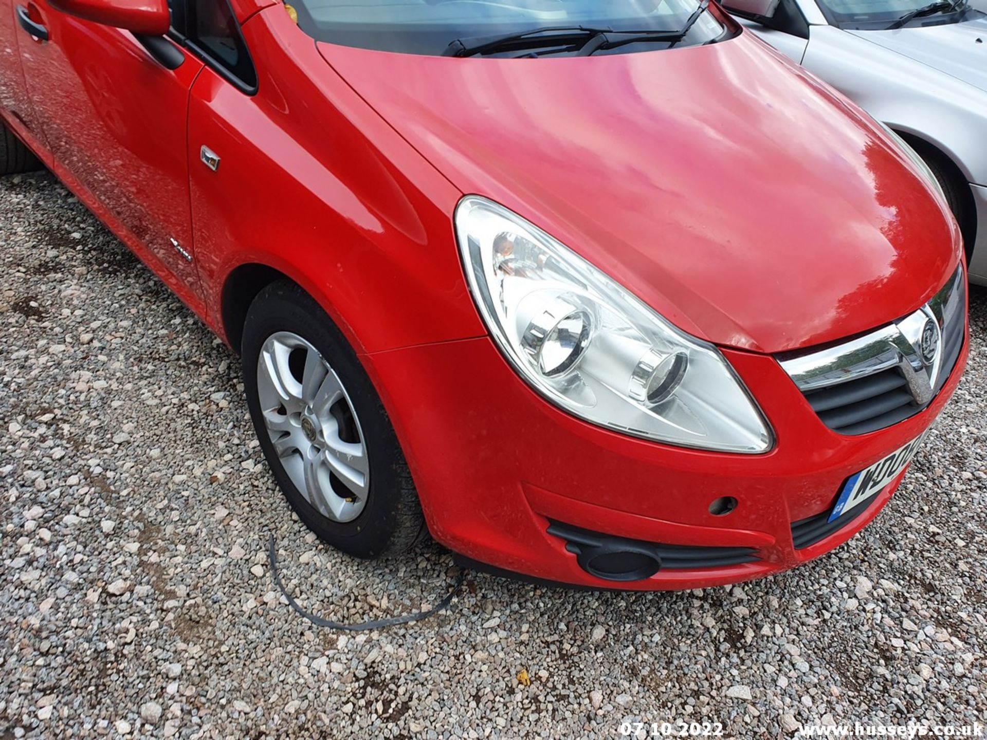 08/08 VAUXHALL CORSA BREEZE - 1229cc 5dr Hatchback (Red, 70k) - Image 8 of 27