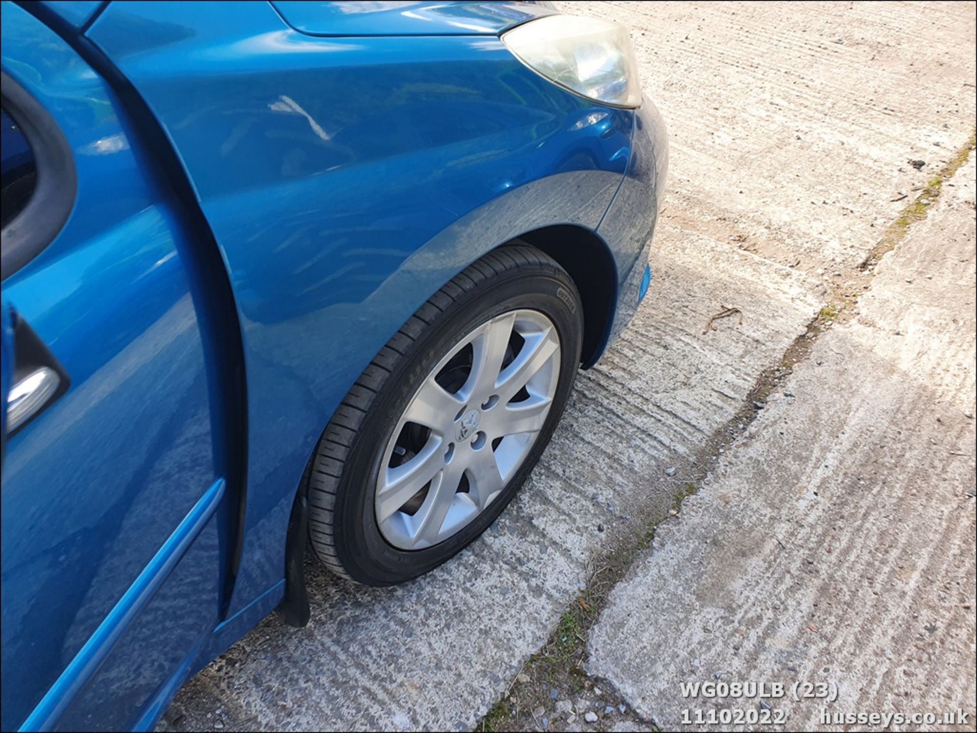 08/08 PEUGEOT 207 SPORT SW - 1598cc 5dr Estate (Blue, 91k) - Image 23 of 23